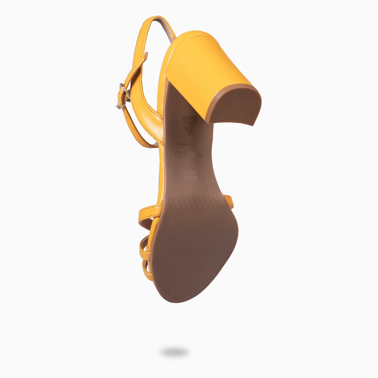SONIA - MUSTARD ELEGANT HIGH HEELED SHOE
