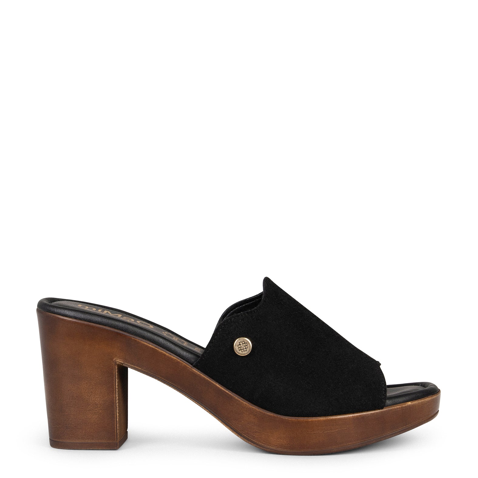 ADELA - Zuecos con tacón NEGRO - miMaO ®