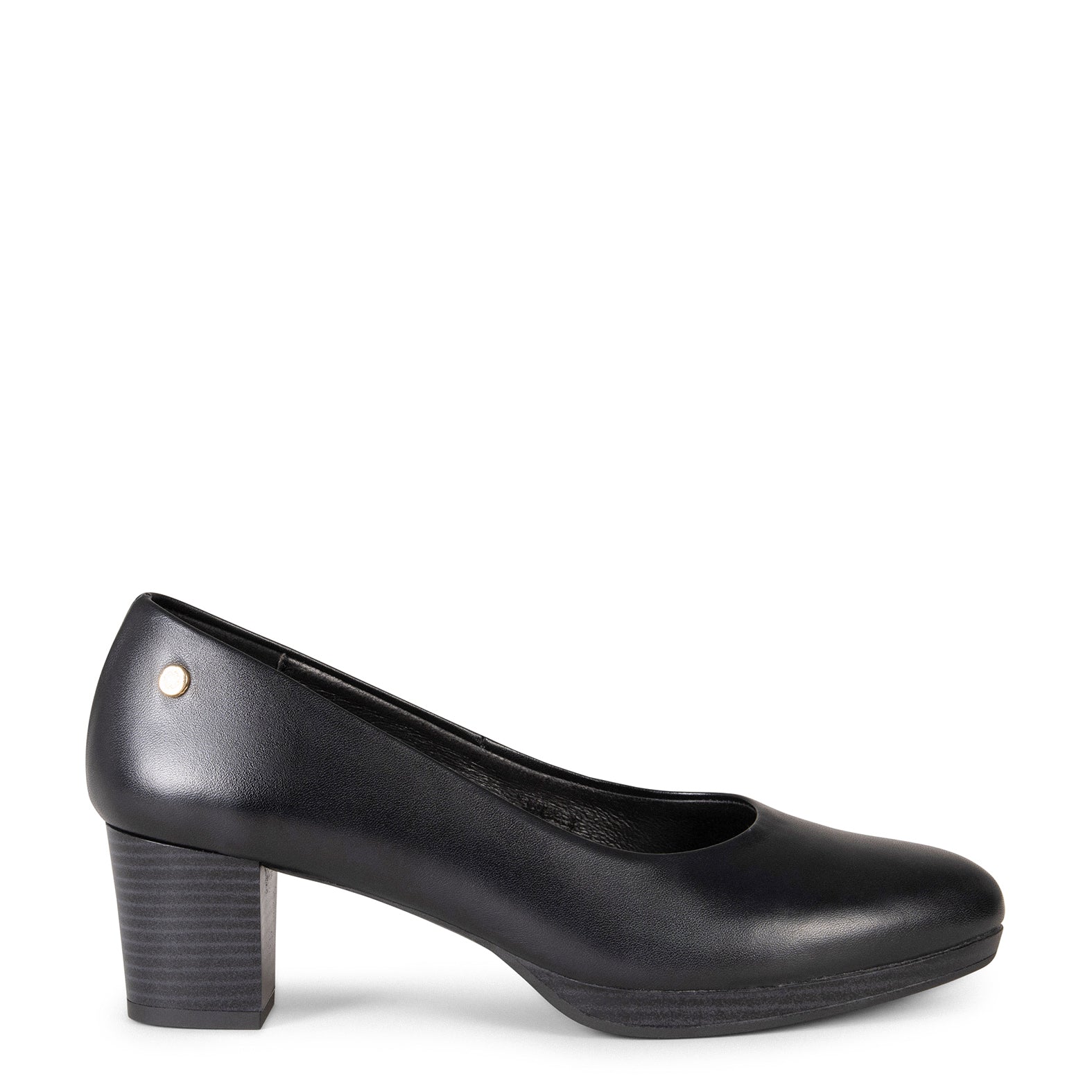 AZAFATA S - Zapatos de Tacón bajo con Plataforma NEGRO - miMaO ®