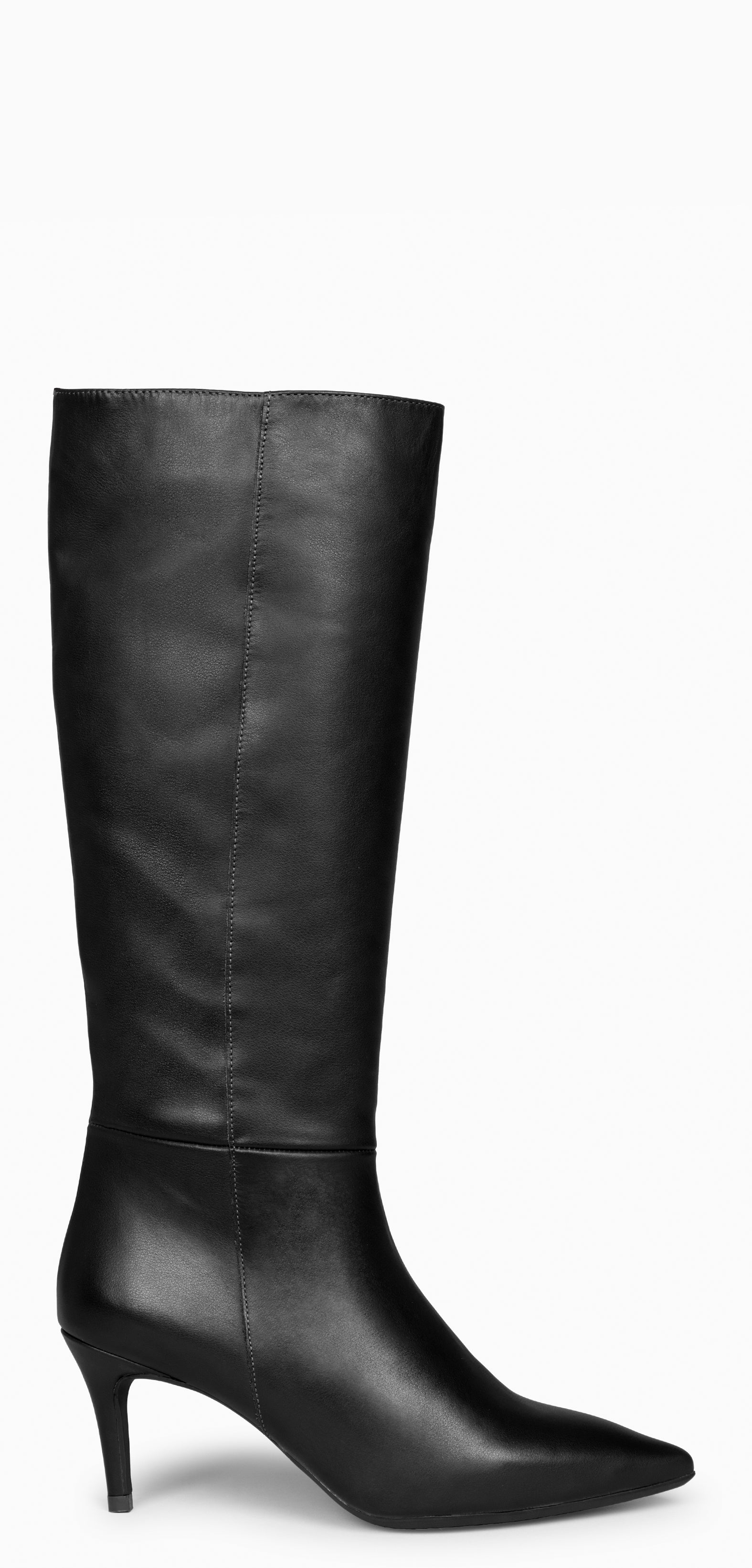MANHATTAN - Botas altas de tacón fino NEGRO - miMaO ®