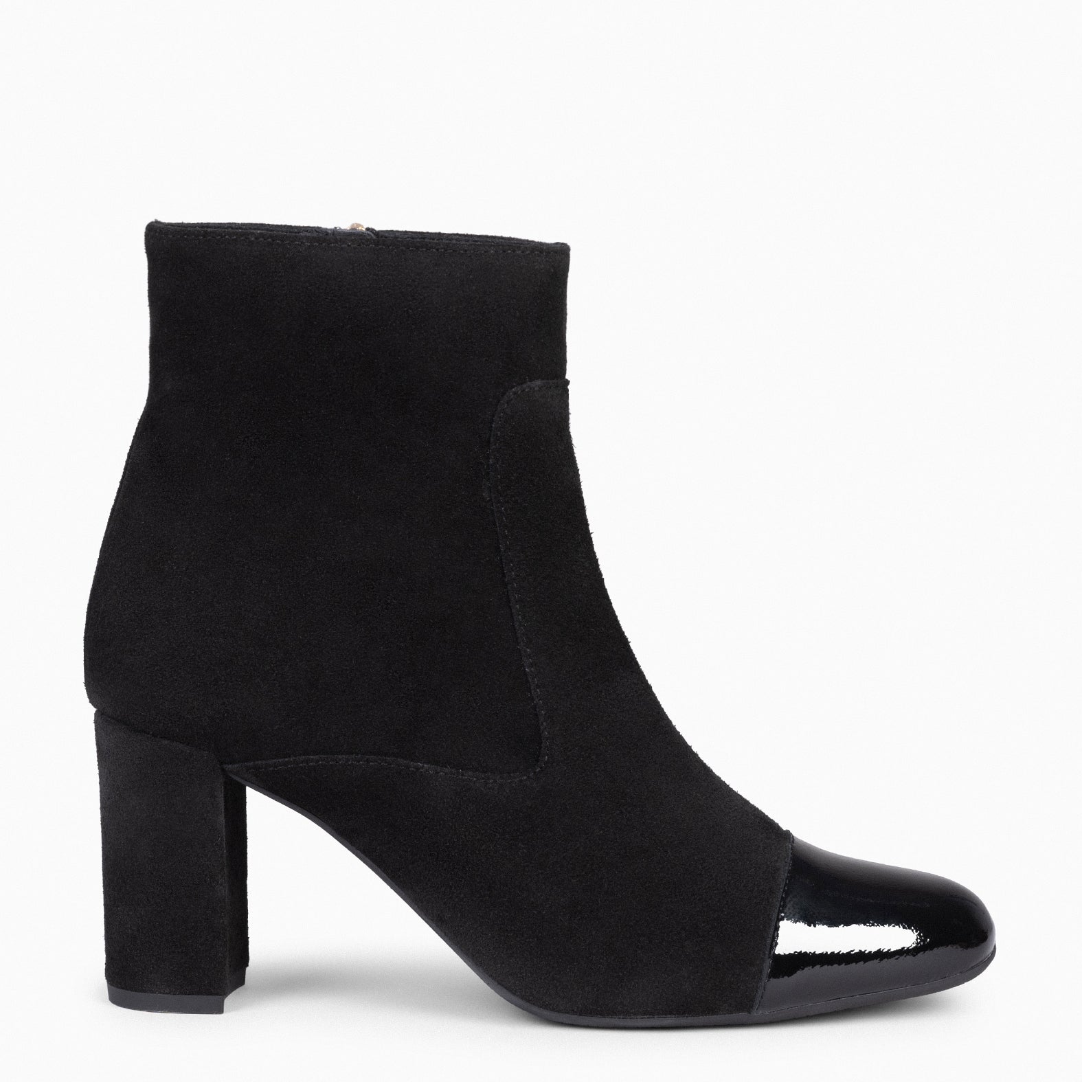 VARENNA - BLACK Women Zip Bootie
