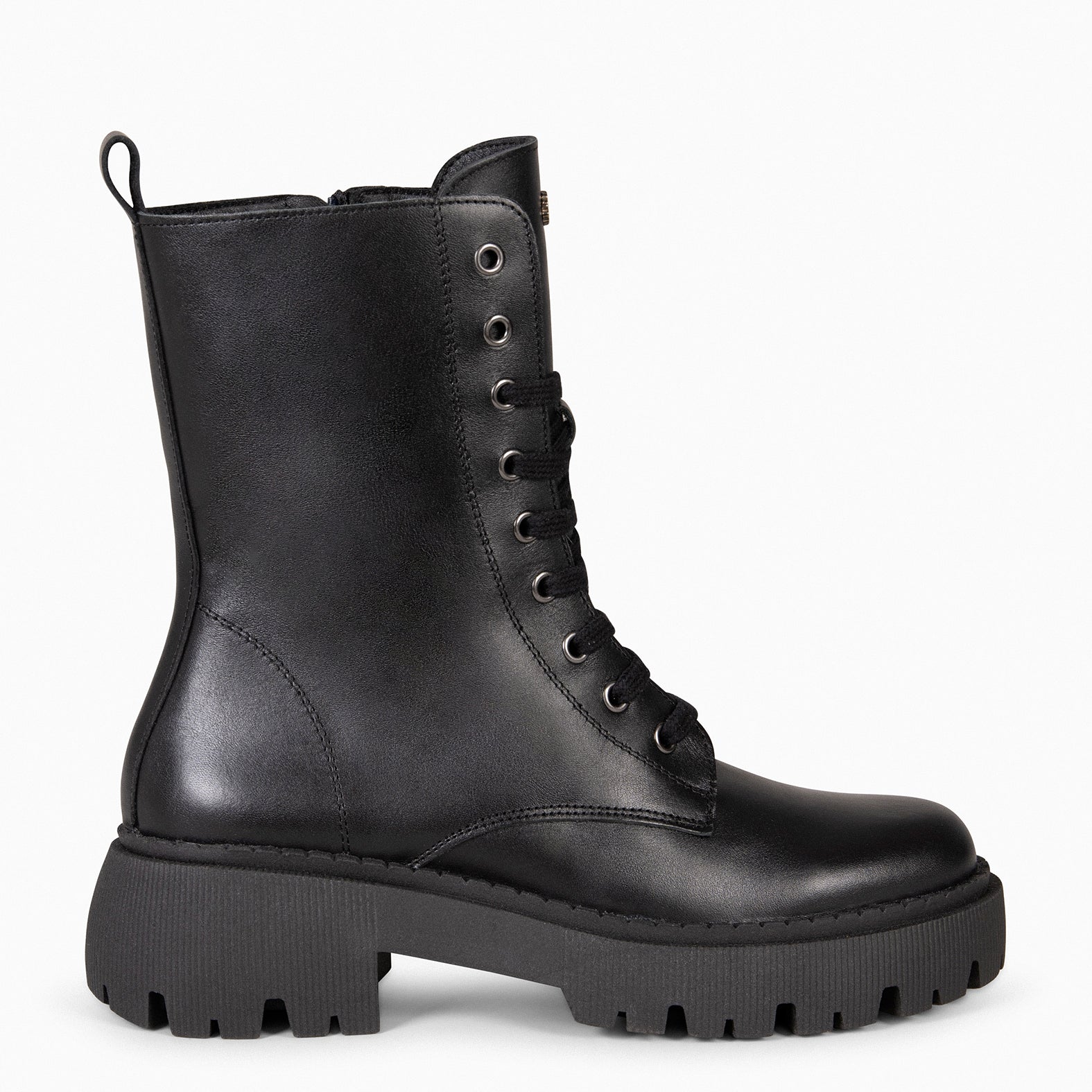 HALEN - Botas militares plataforma track NEGRO - miMaO ®