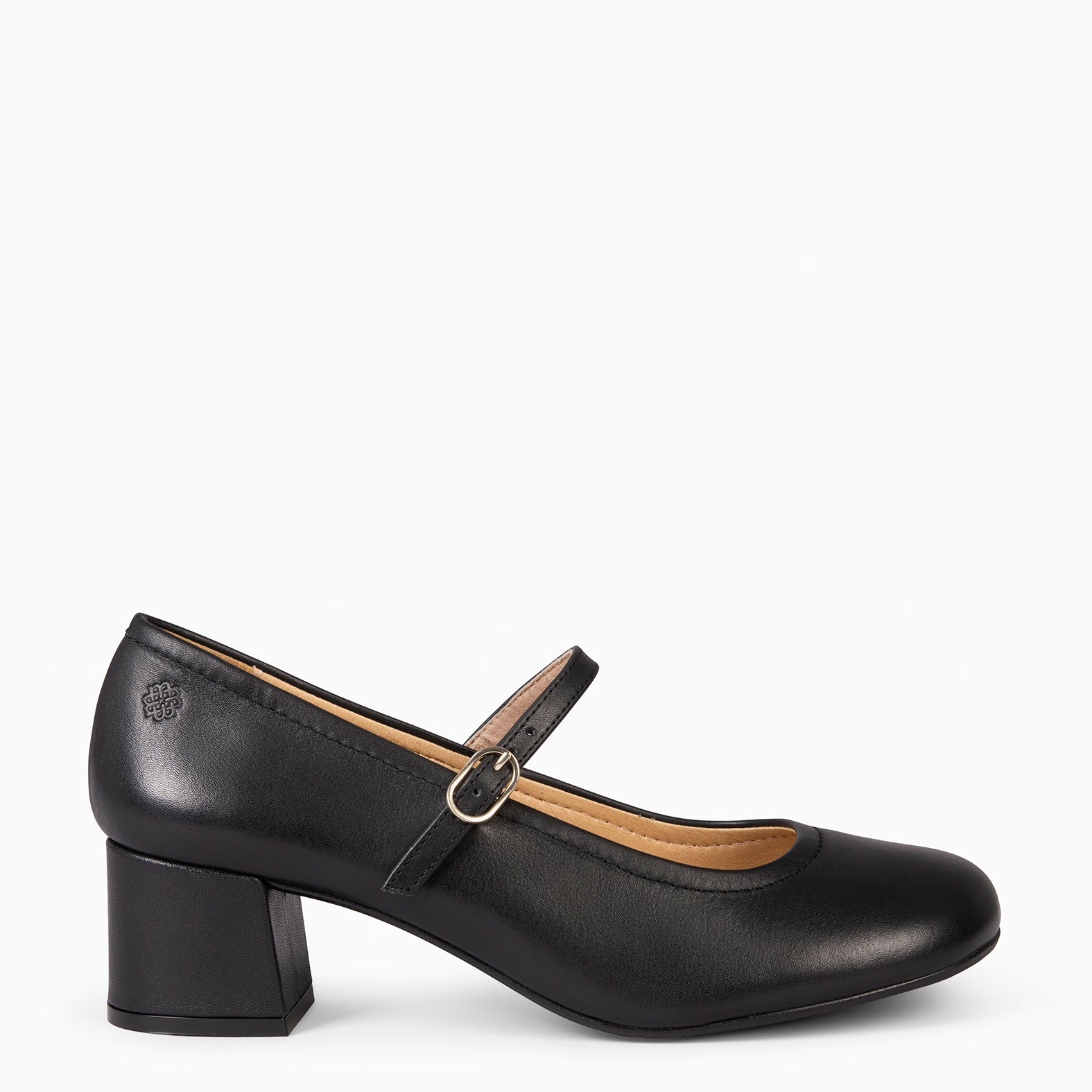 ROSALÍA - MERCEDITAS DE TACÓN ESTILO BARESOFT NEGRO - miMaO ®