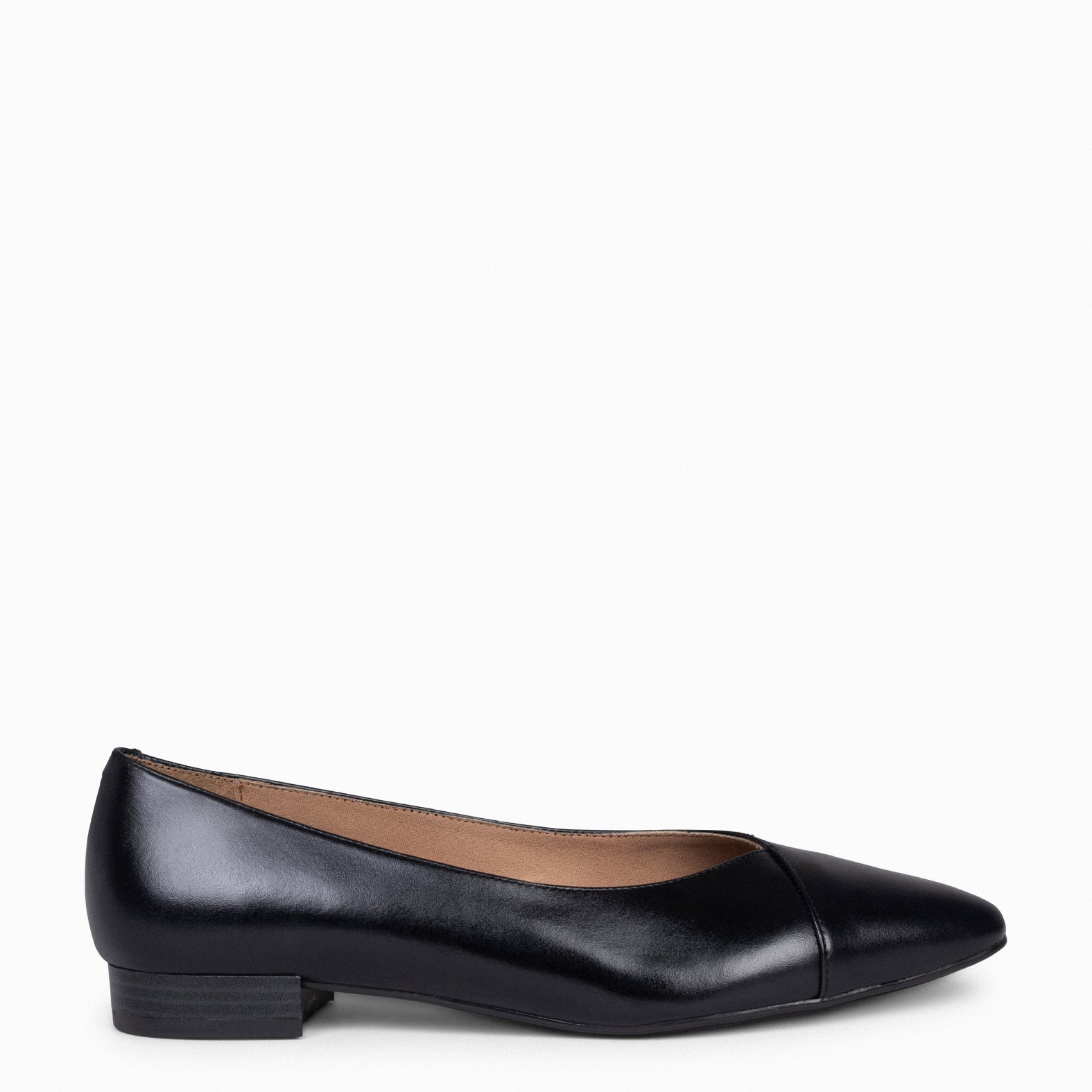 MARIE – Manoletina de punta fina NEGRO - miMaO ®