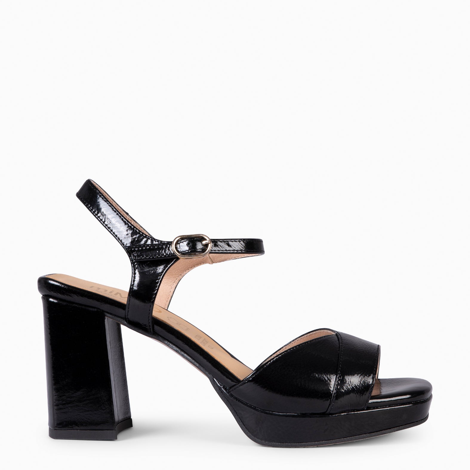 MICHELLE - ZAPATOS DE MUJER DE TACÓN ANCHO NEGRO - miMaO ®