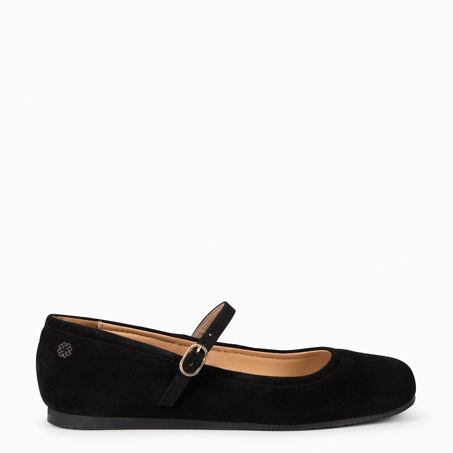 JAZMÍN - MERCEDITA PLANA ESTILO BARESOFT NEGRO - miMaO ®