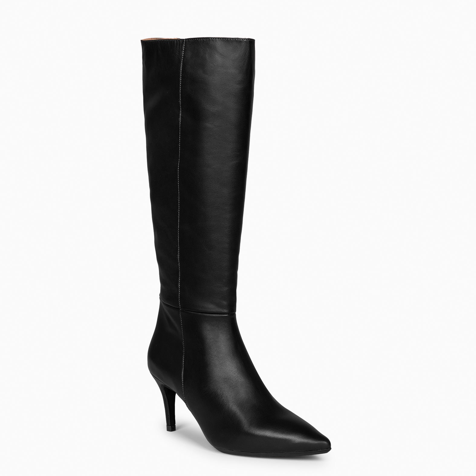 MANHATTAN - Botas altas de tacón fino NEGRO - miMaO ®