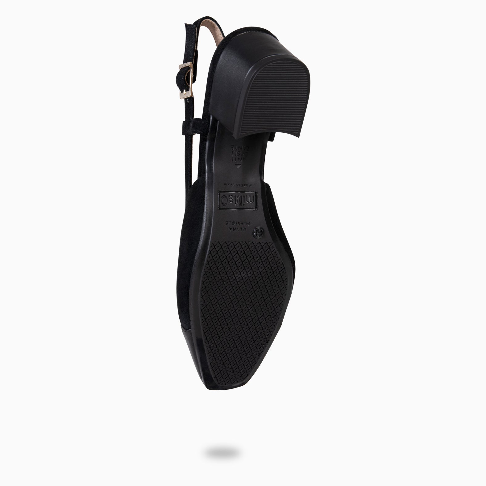 AUDREY - Zapatos destalonados con puntera NEGRO - miMaO ®