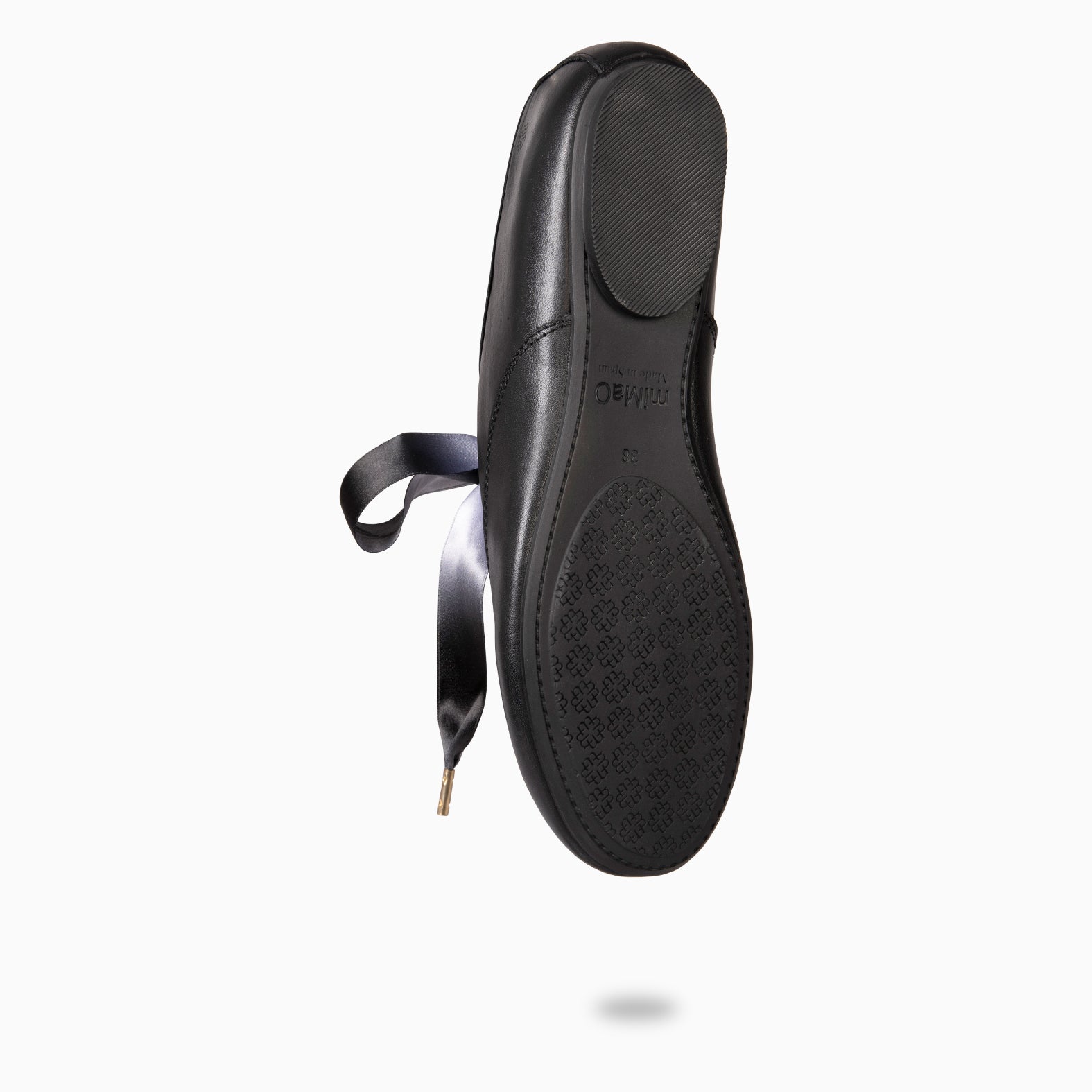 FLAVIA - DEPORTIVA CON LAZO BARESOFT NEGRO - miMaO ®