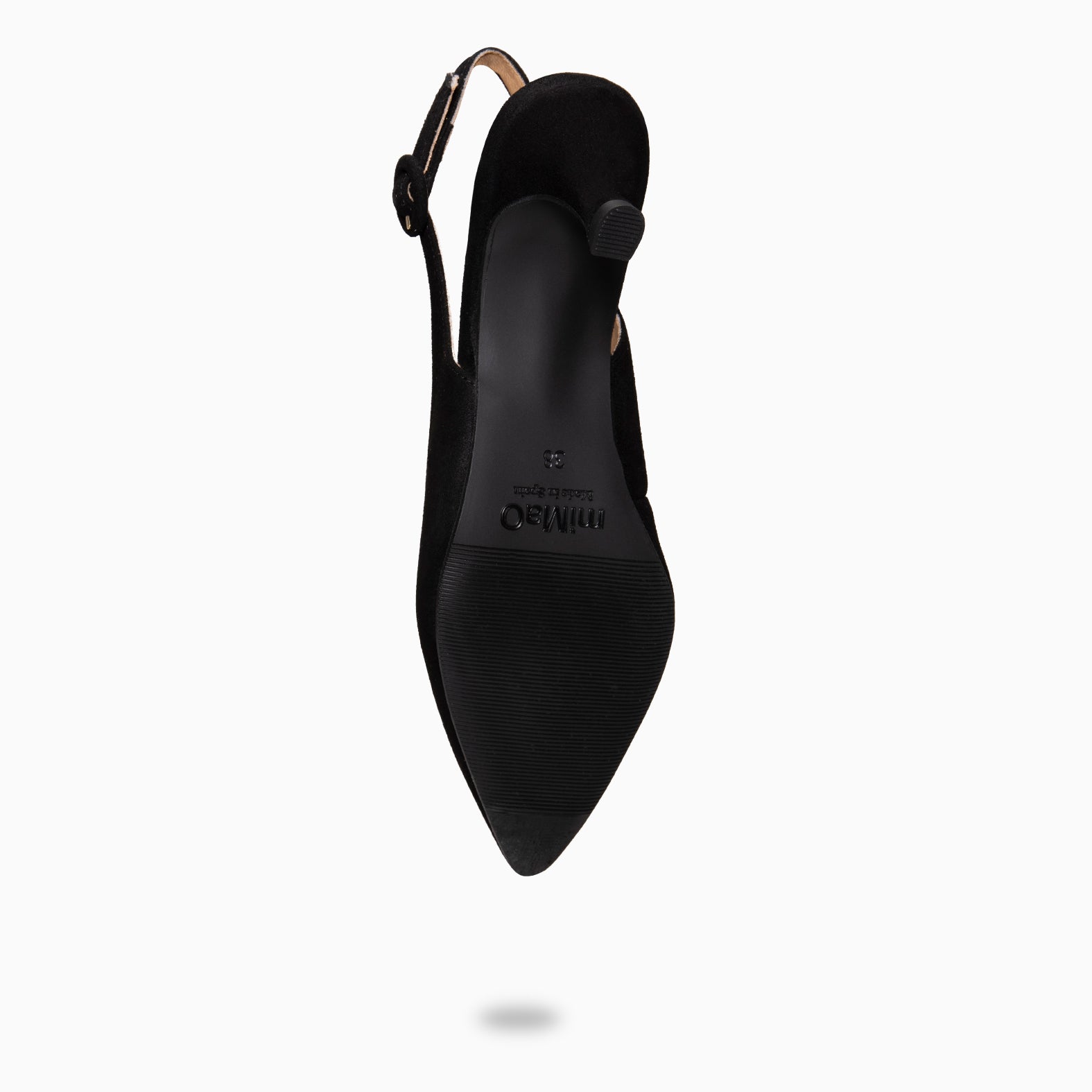CARMEN – Zapatos de Tacón acampanado NEGRO - miMaO ®