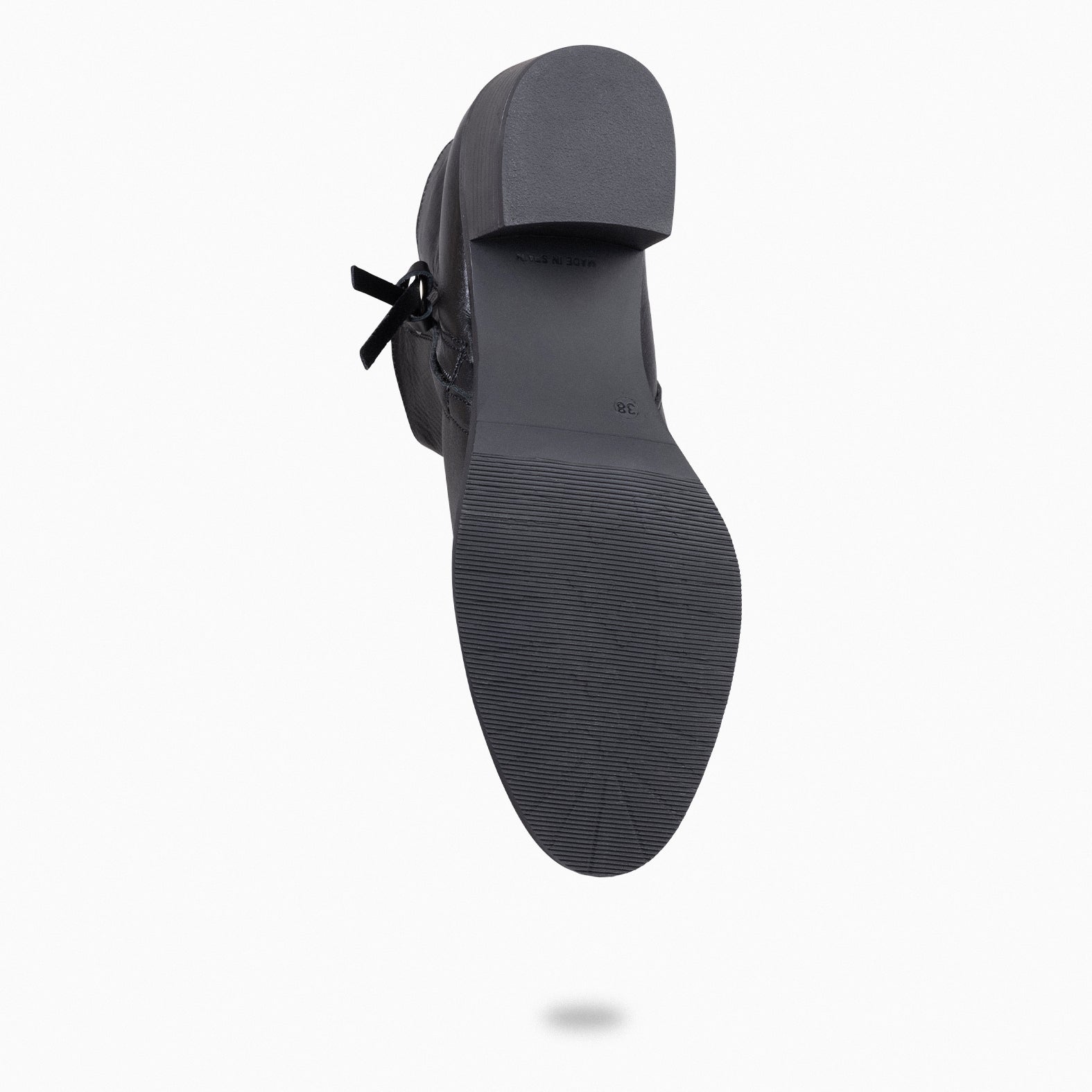 BREST - Botines con cremallera lateral NEGRO - miMaO ®