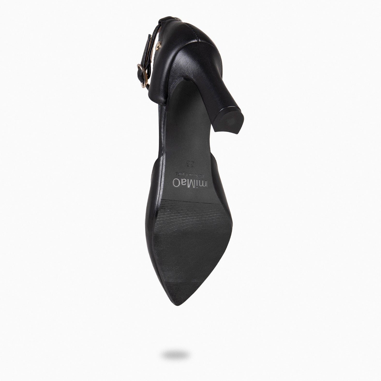 AINHOA - Zapato de tacón punta fina NEGRO - miMaO ®