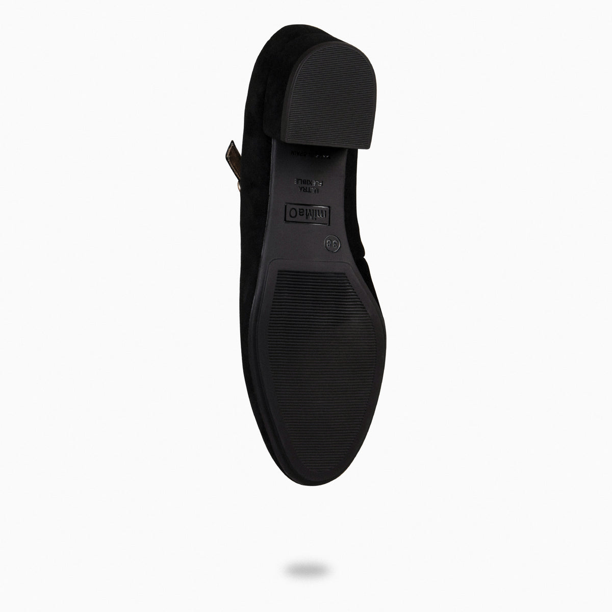 NORA – BLACK Mary-Janes with low heel