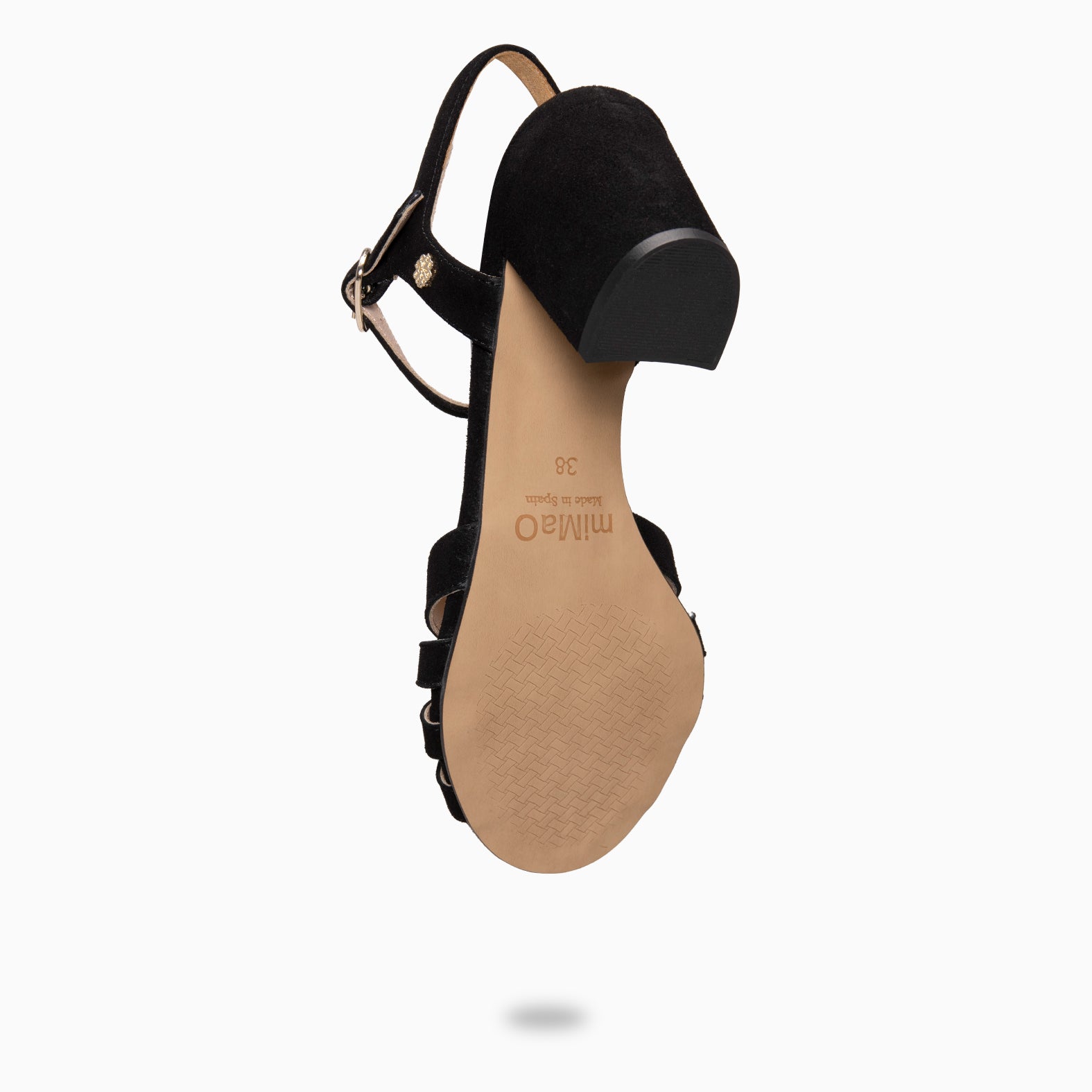 MUSA – Sandalias de Tacón ancho NEGRO - miMaO ®