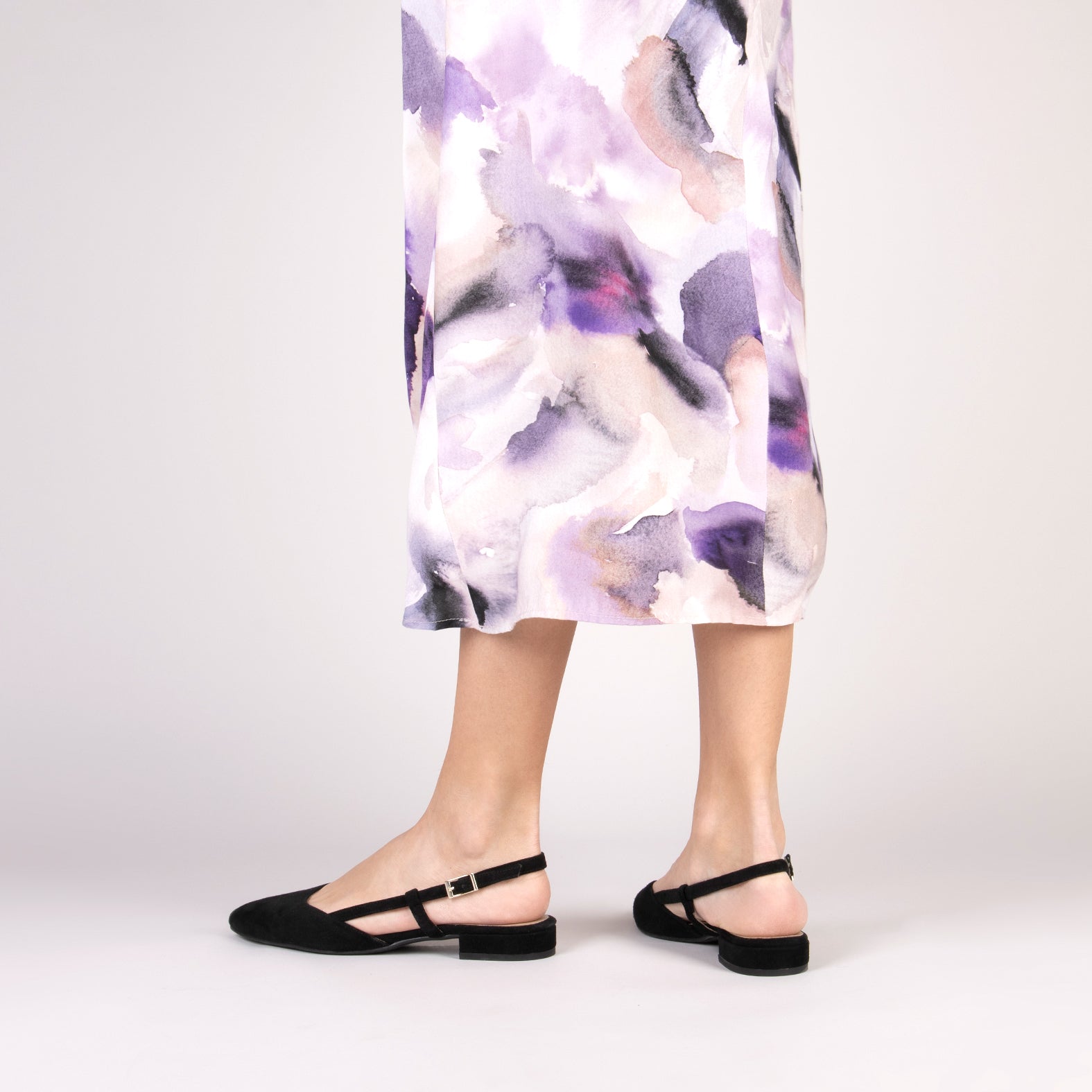 BRUNCH – Zapatos Planos Destalonados NEGRO - miMaO ®