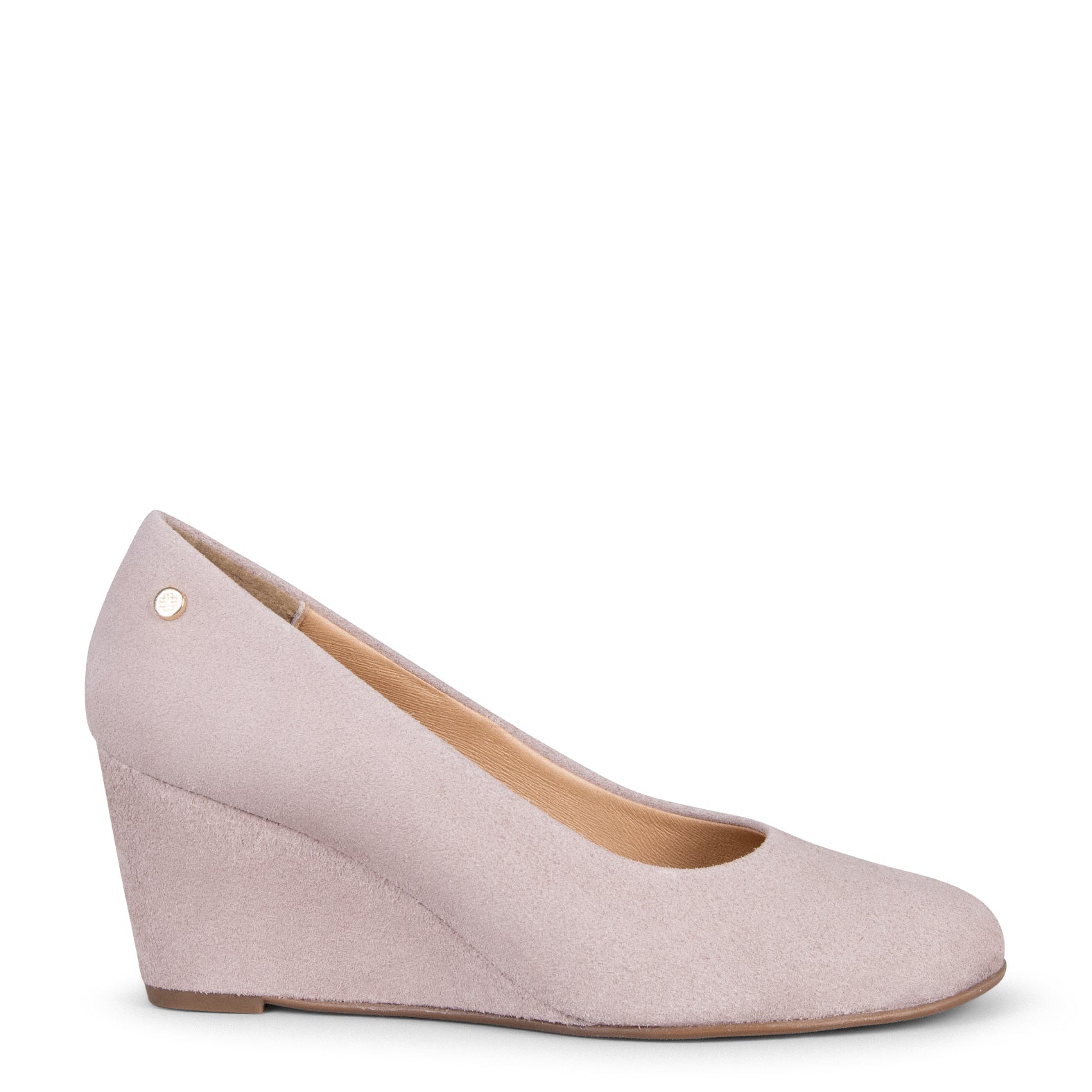REDONDO CUÑA – Zapato de mujer con cuña NUDE - miMaO ®