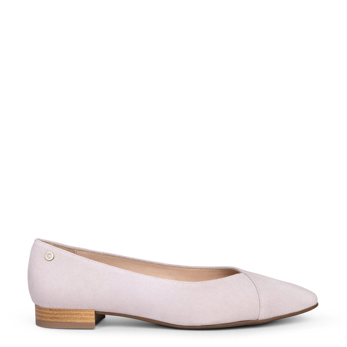 MARIE - Zapatos de tacón Bajo de punta fina NUDE