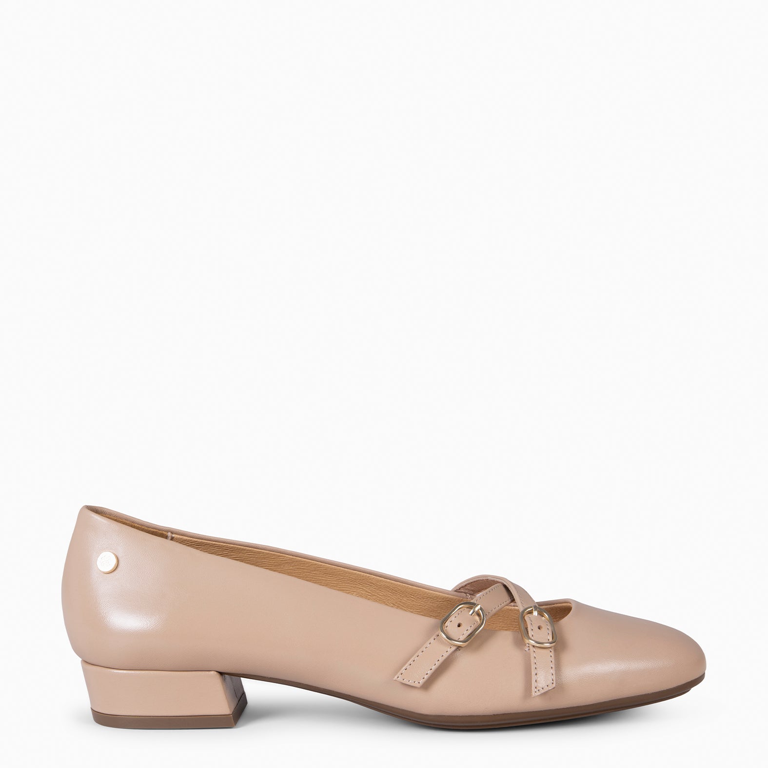LINDA - MERCEDITA CON TIRAS CRUZADAS NUDE - miMaO ®