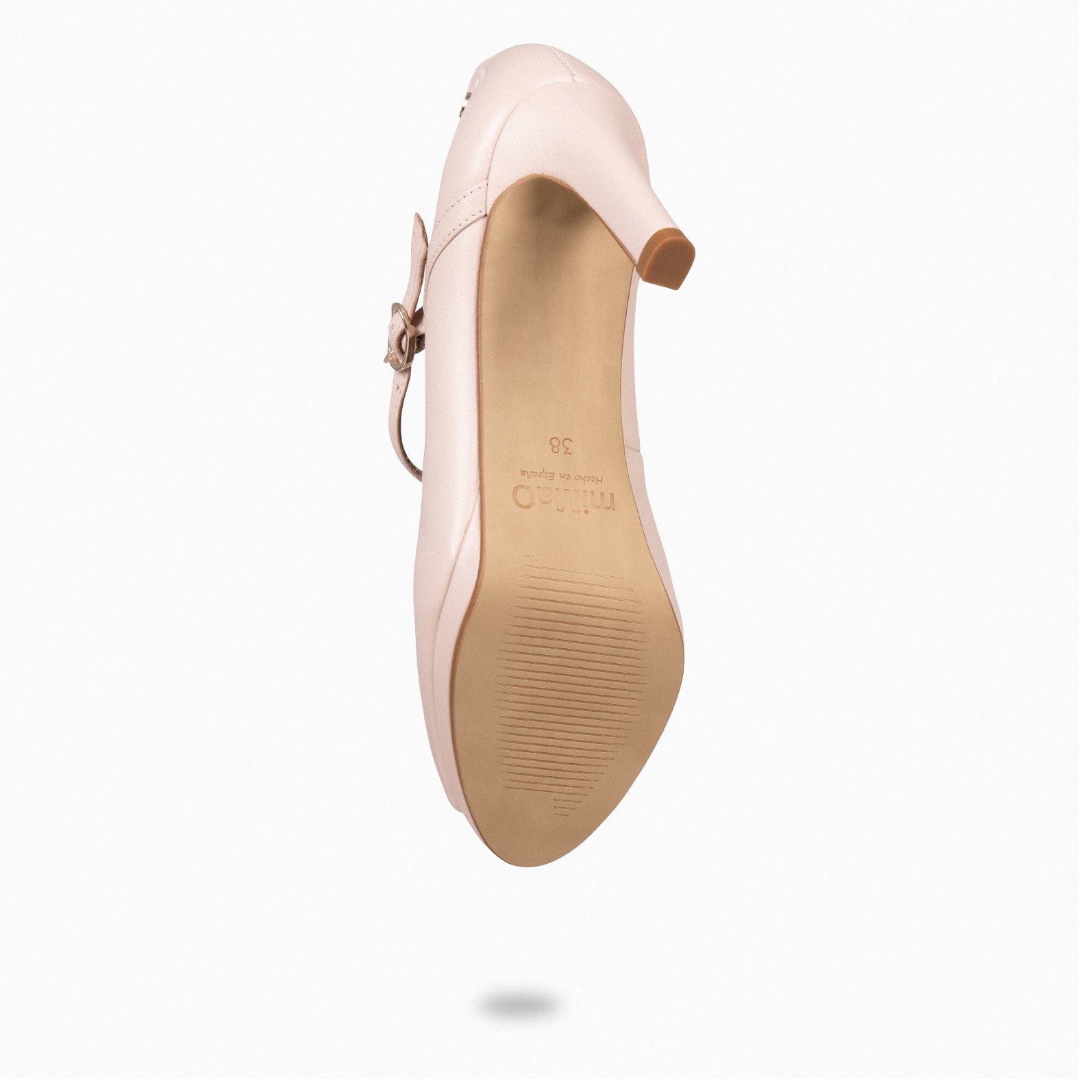 CASSIS - Zapato Peep Toe con correa NUDE - miMaO ®
