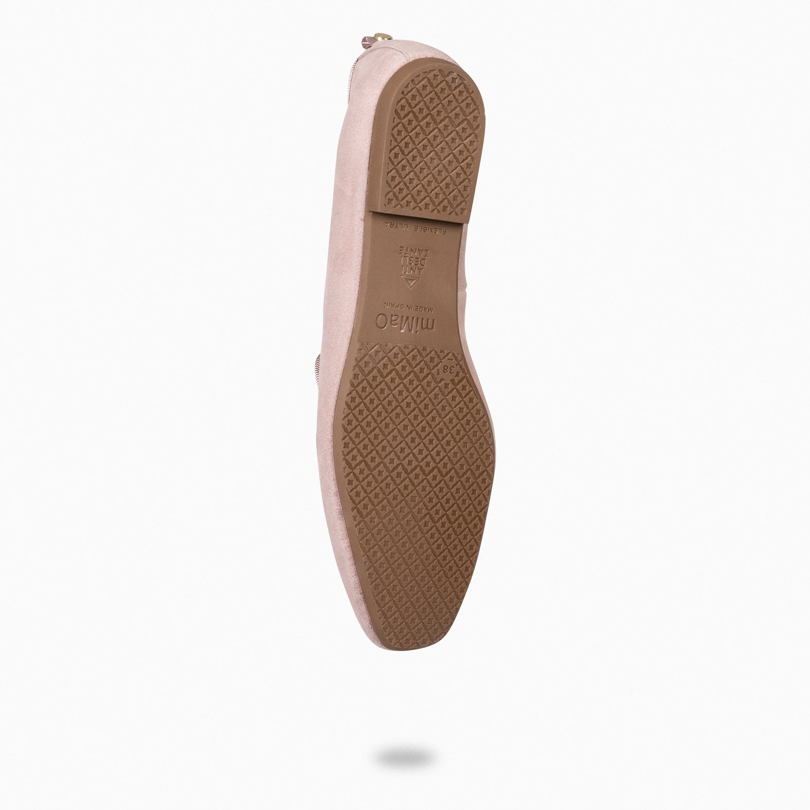 SLIPPER – Mocasines tacón bajo NUDE - miMaO ®