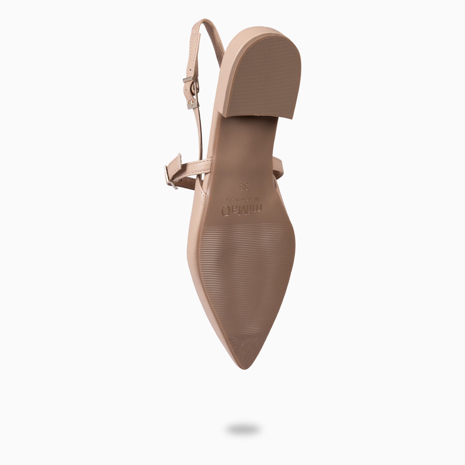 EVA - ZAPATOS ELEGANTES DESTALONADOS NUDE - miMaO ®