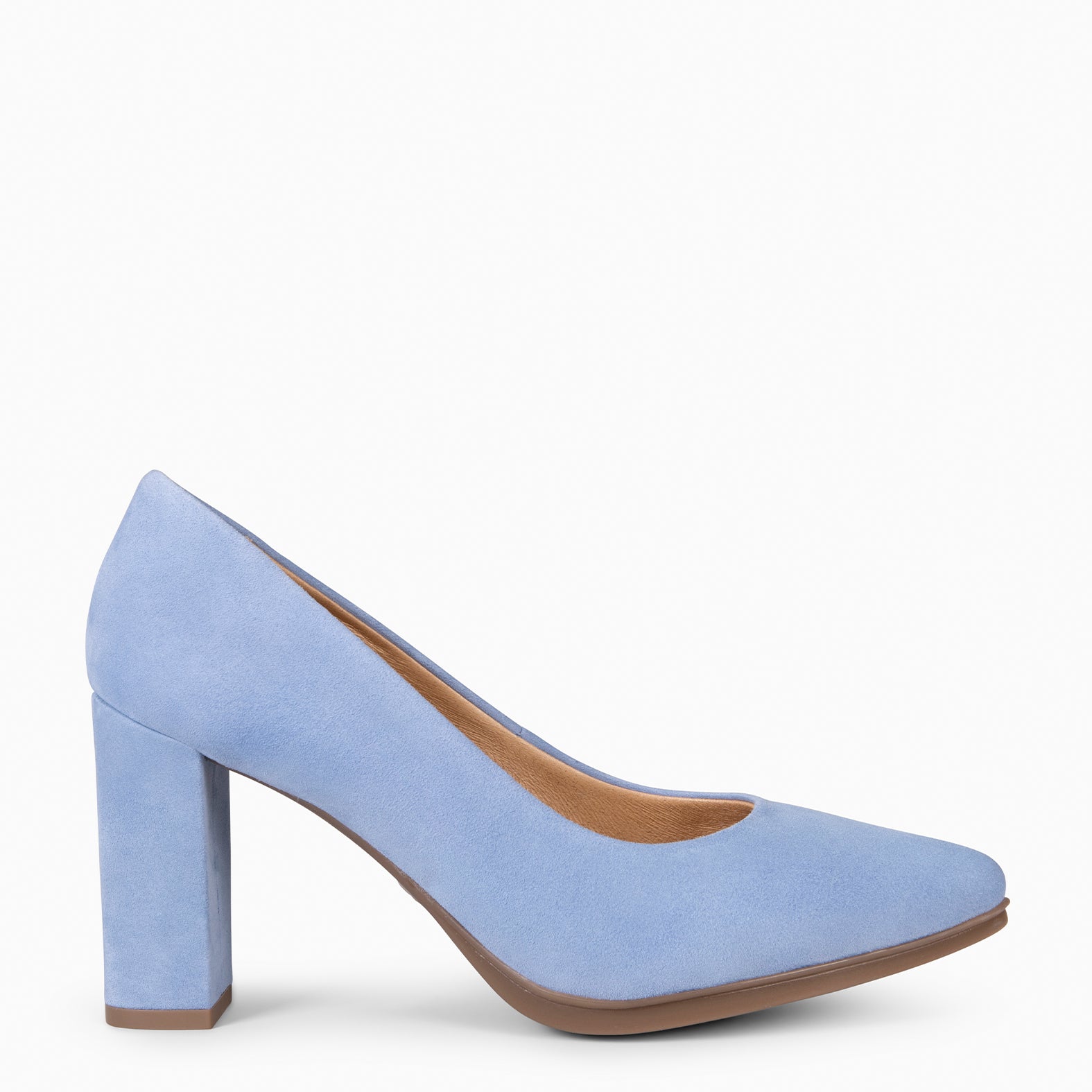 URBAN – Zapatos de tacón alto de ante JEANS - miMaO ®
