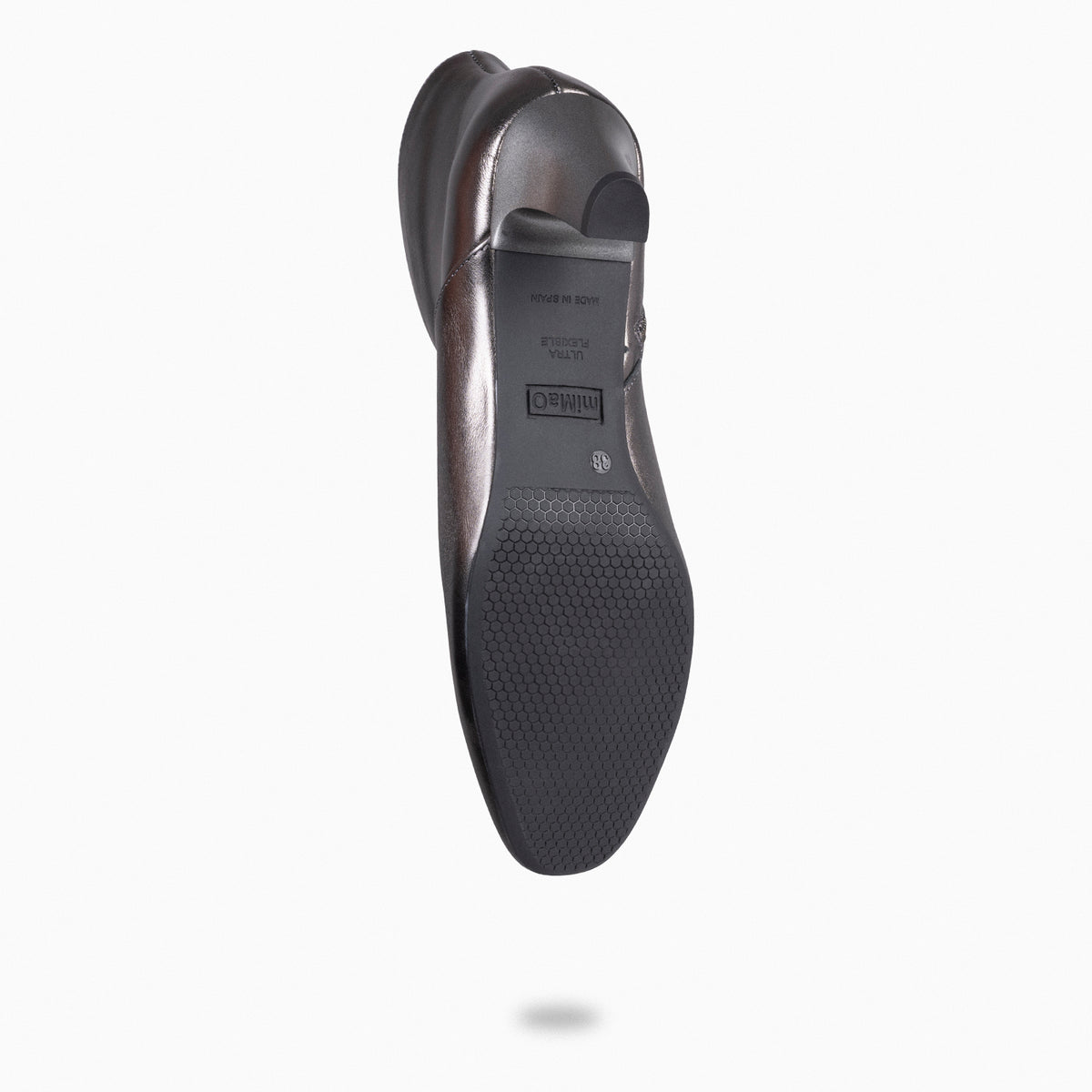 LADY - Botines napa mujer PLATA VIEJA