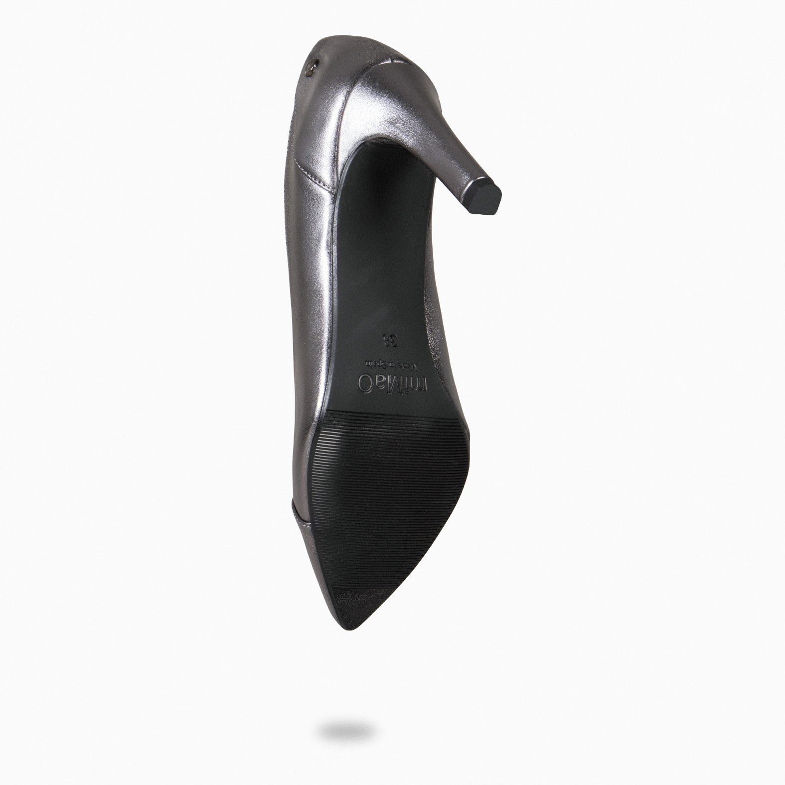 GLAM - Zapatos elegantes de tacón alto PLATA - miMaO ®