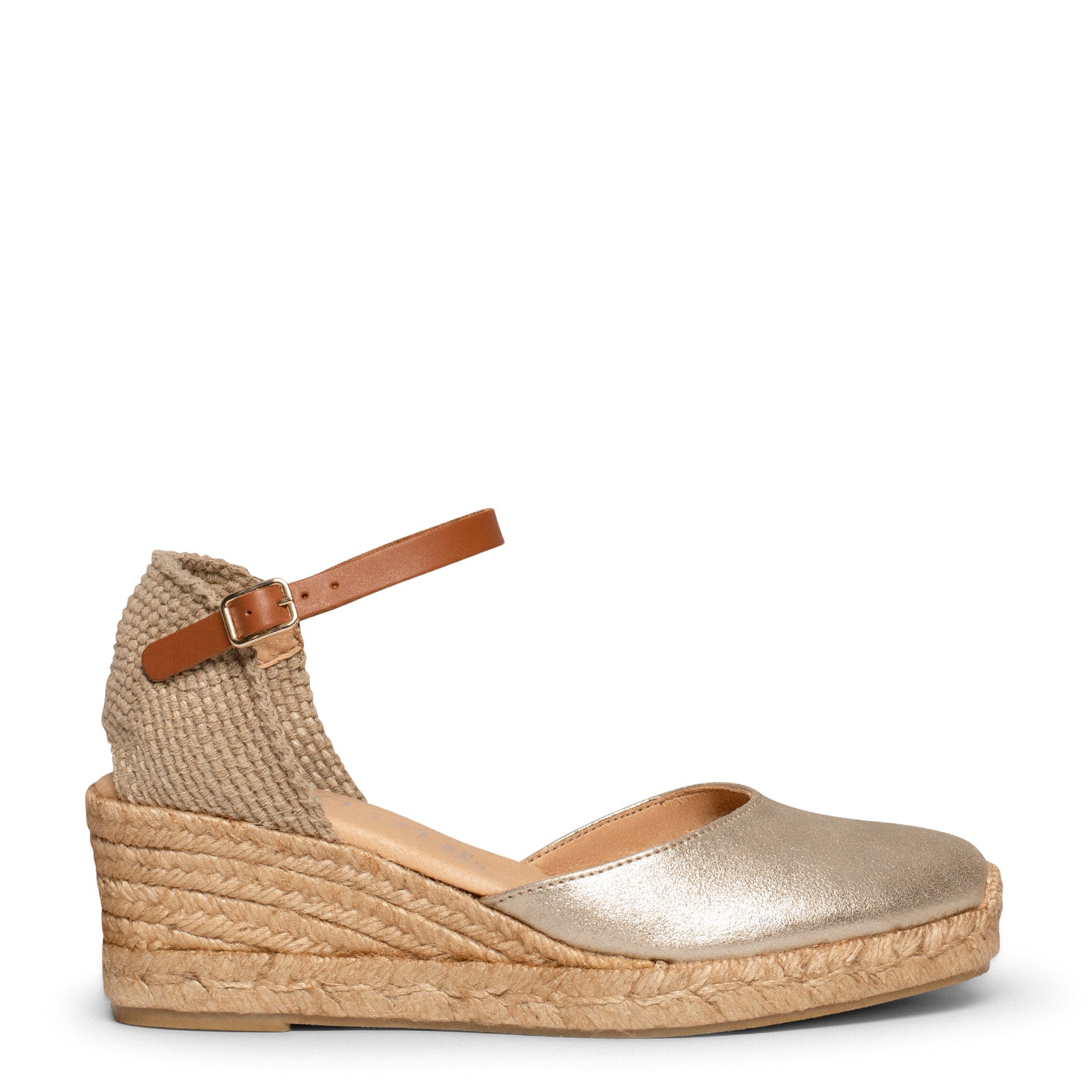 ALTEA - Cuñas de esparto bajas PLATINO - miMaO ®