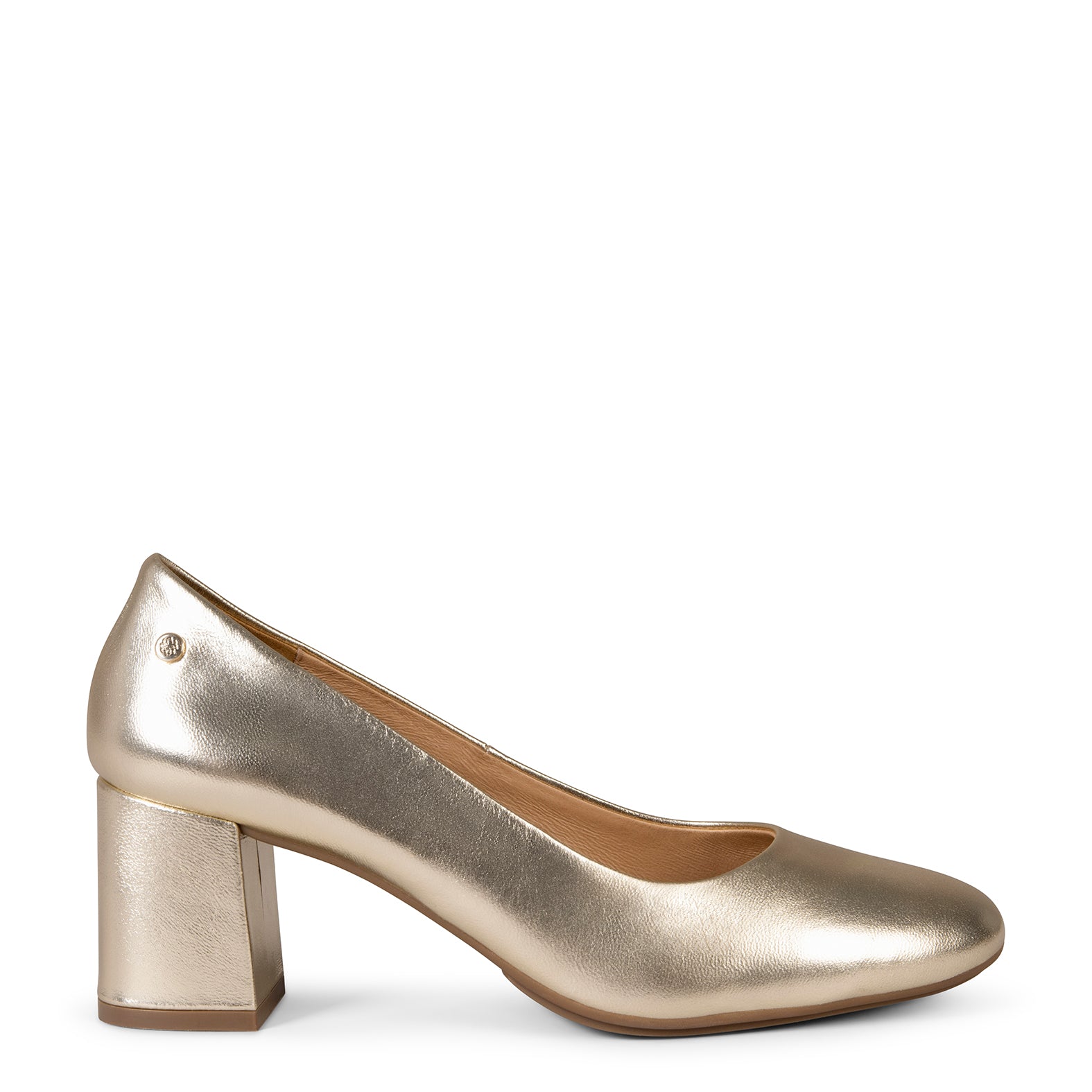GRAN URBAN REDONDO – Zapatos de tacón medio de ante PLATINO - miMaO ®