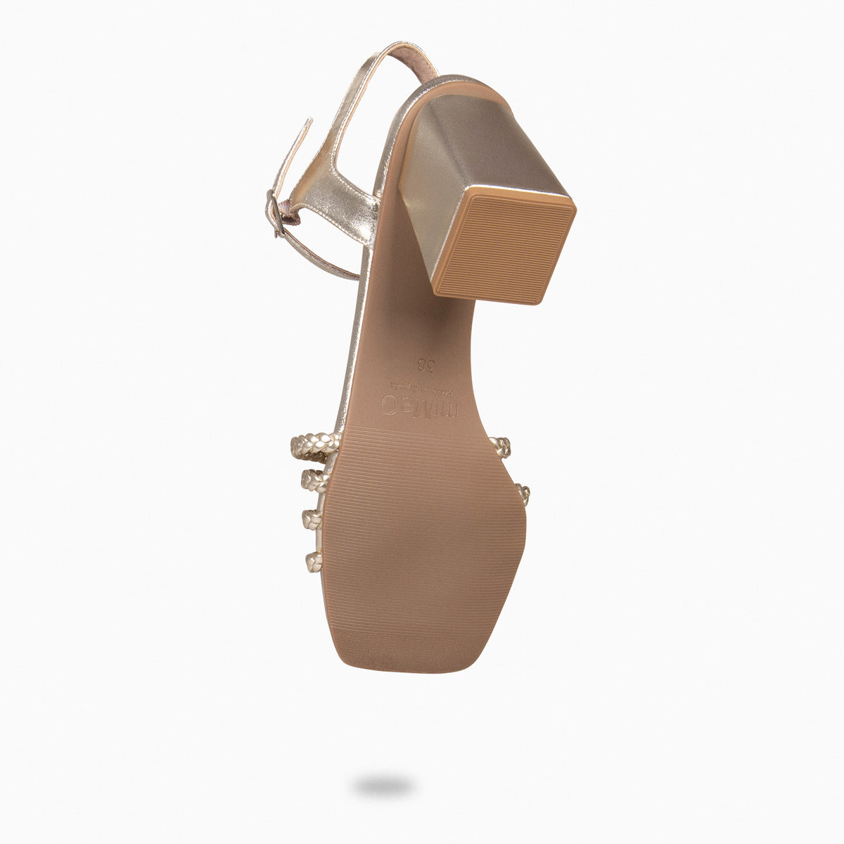 TINA - Sandalias elegantes para fiesta PLATINO