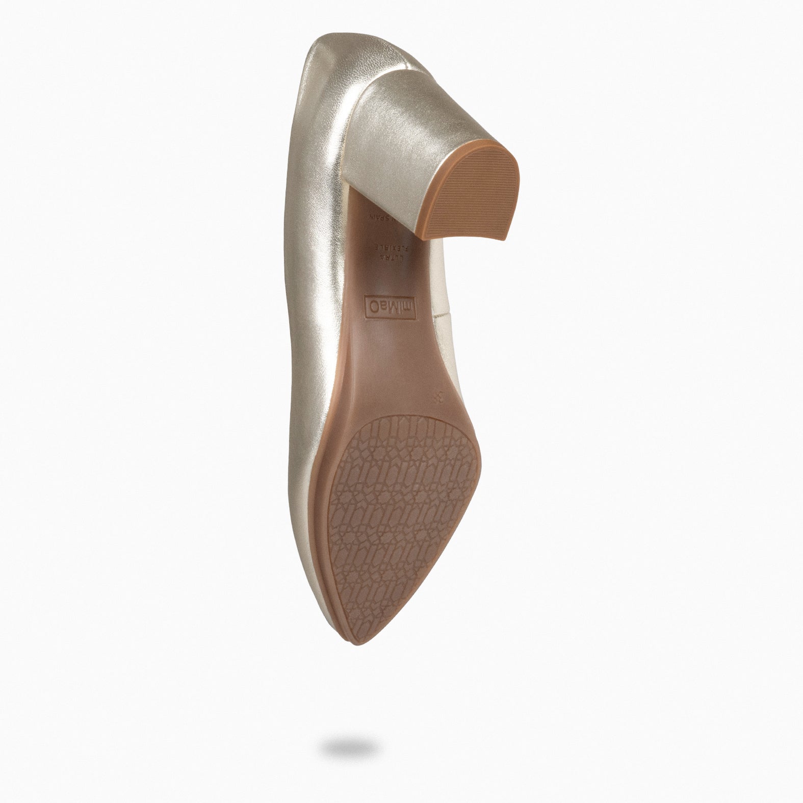 URBAN S SPLASH - Zapatos de tacón metalizados PLATINO - miMaO ®