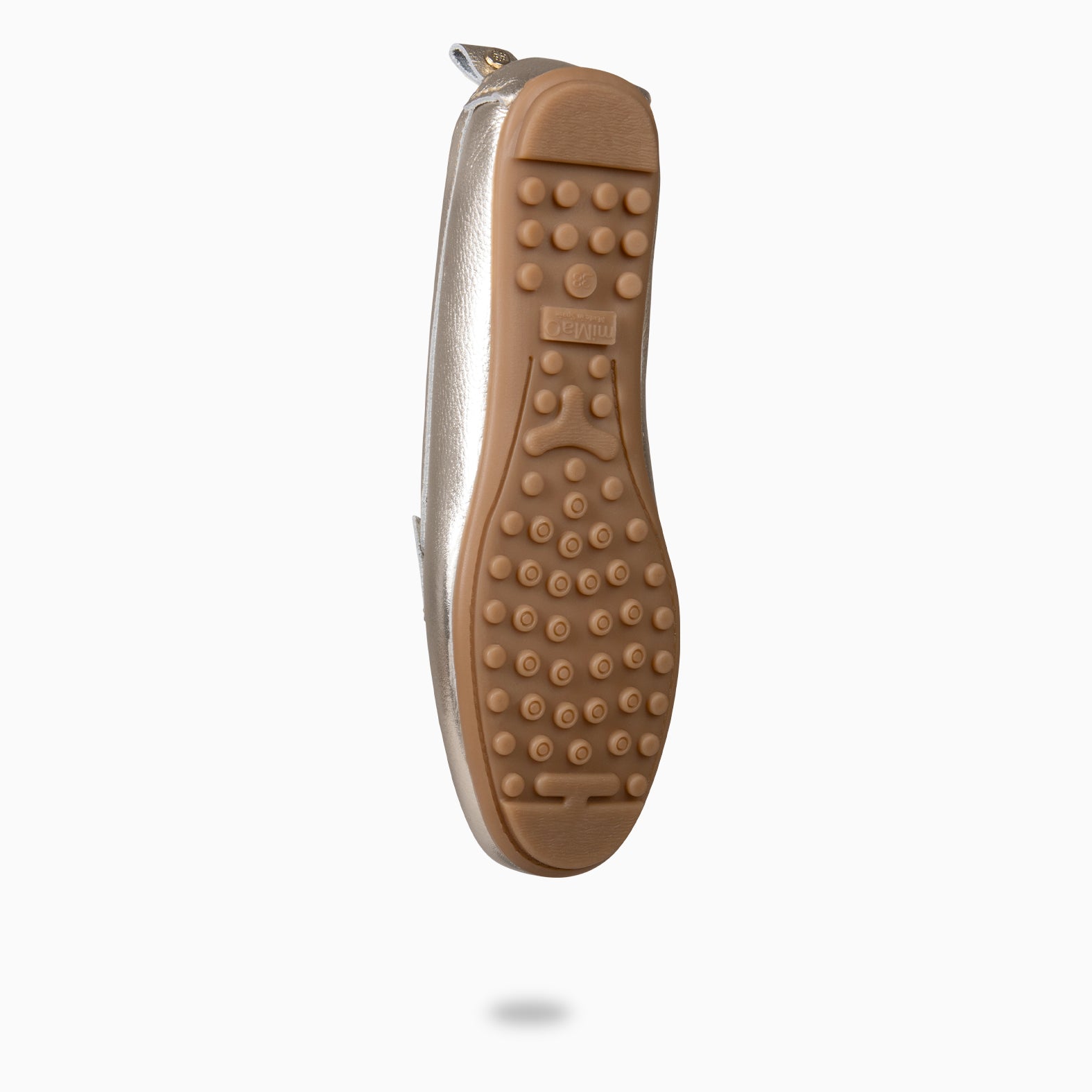 MONTEZ – Mocasín plano con plantilla extraíble PLATINO - miMaO ®