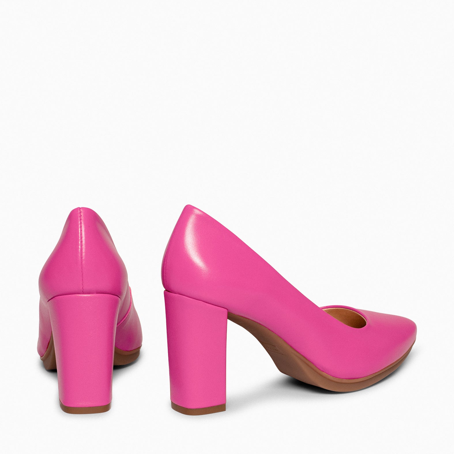 URBAN SALON - Zapatos de tacón alto en napa FUCSIA - miMaO ®