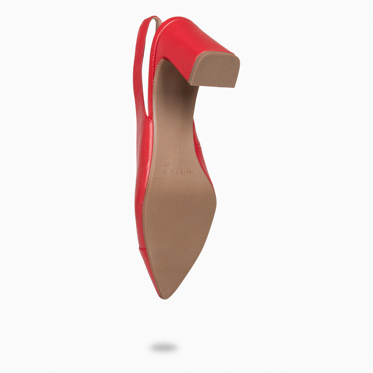 DIANA - Zapato con puntera afilada ROJO