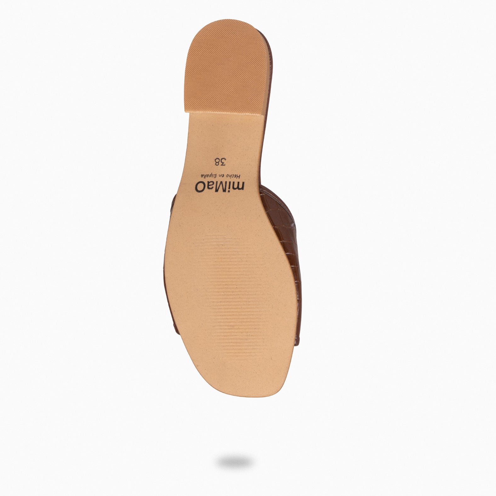 NAIROBI – Sandalias planas elegantes de mujer MARRÓN