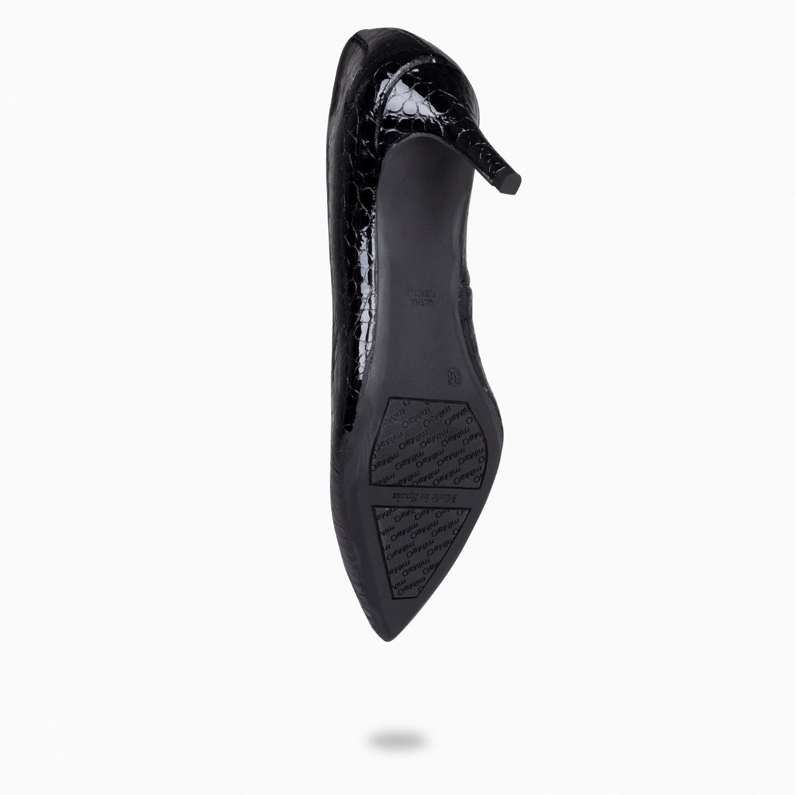 STILETTO SAUVAGE - Zapato de tacón de Aguja NEGRO - miMaO ®