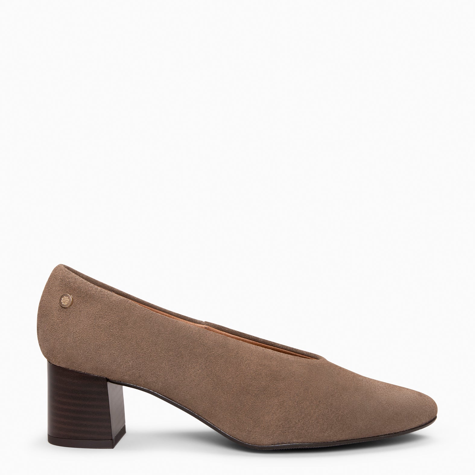 URBAN STYLE - Zapatos de tacón ancho TAUPE - miMaO ®