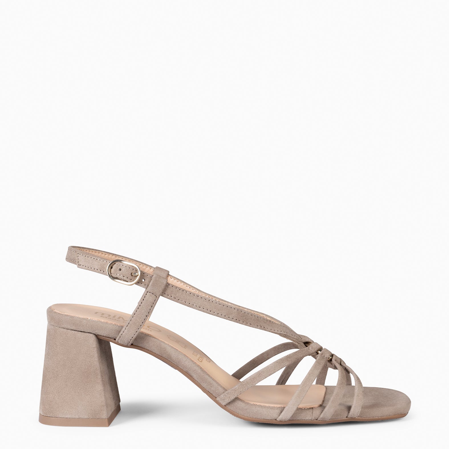 SOLEIL - Sandalias de tacón TAUPE - miMaO ®