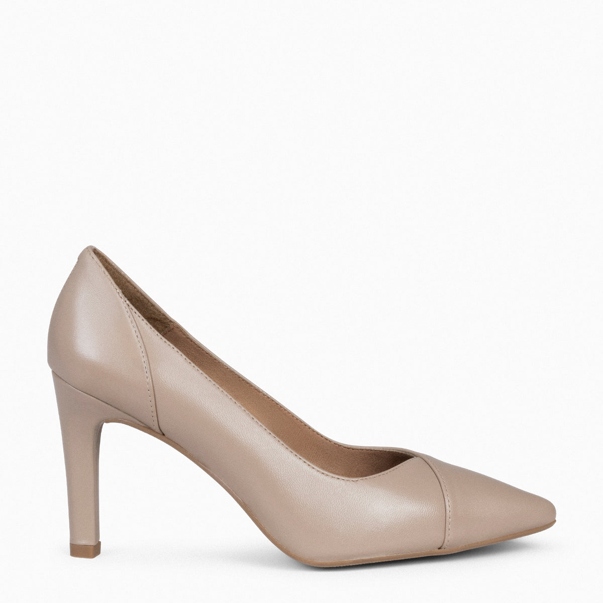 GLAM – Zapatos elegantes de tacón alto TAUPE