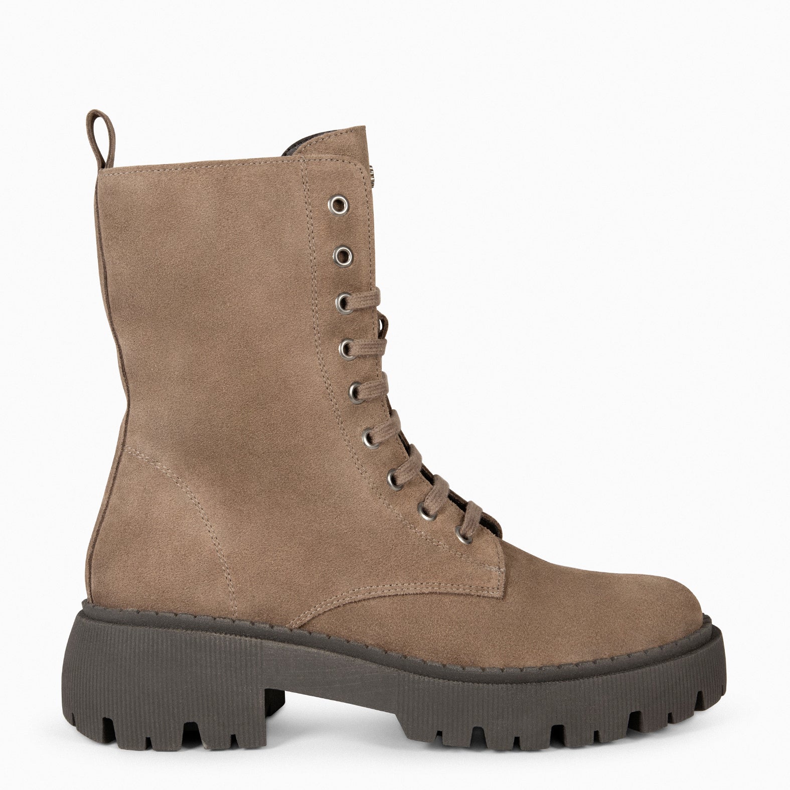 HALEN - Botas militares plataforma track TAUPE - miMaO ®
