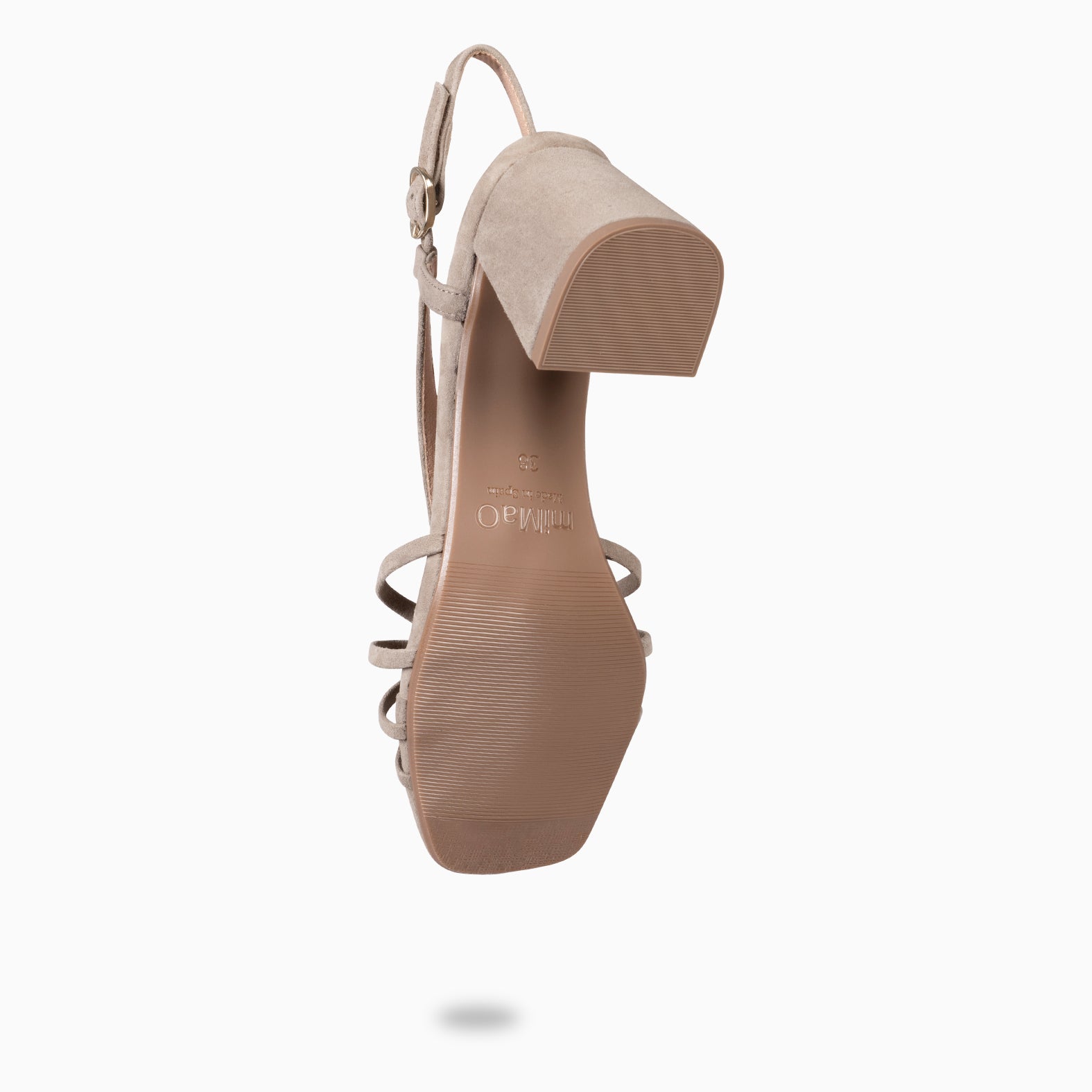 SOLEIL - Sandalias de tacón TAUPE - miMaO ®