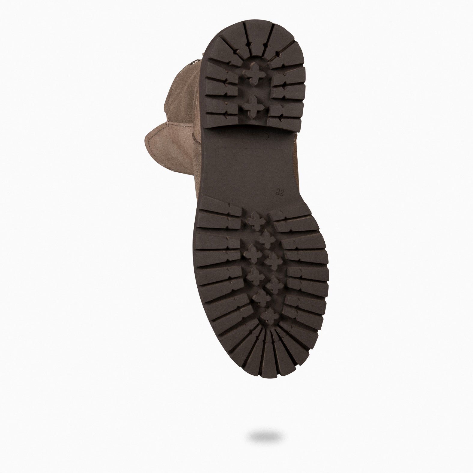 LAPONIA – Bottines Fourrées TAUPE pour femme