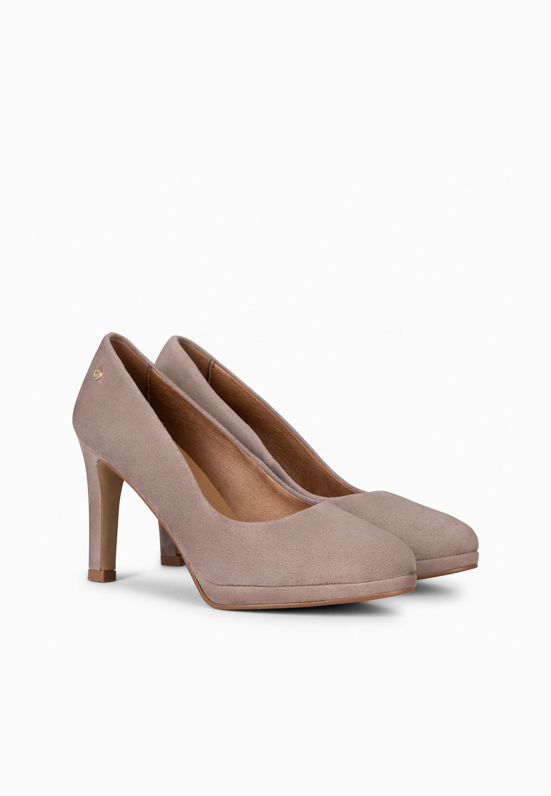 PLATAFORMA - Zapatos de tacón alto y plataforma en TAUPE - miMaO ®