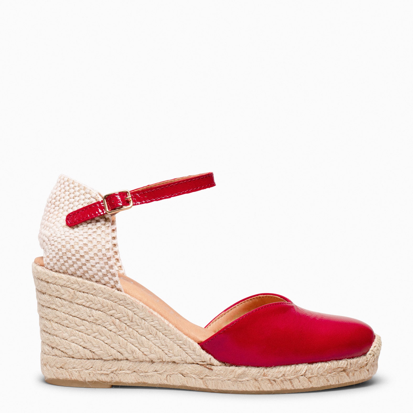 NERJA CHAROL – Cuñas de Esparto altas ROJO - miMaO ®