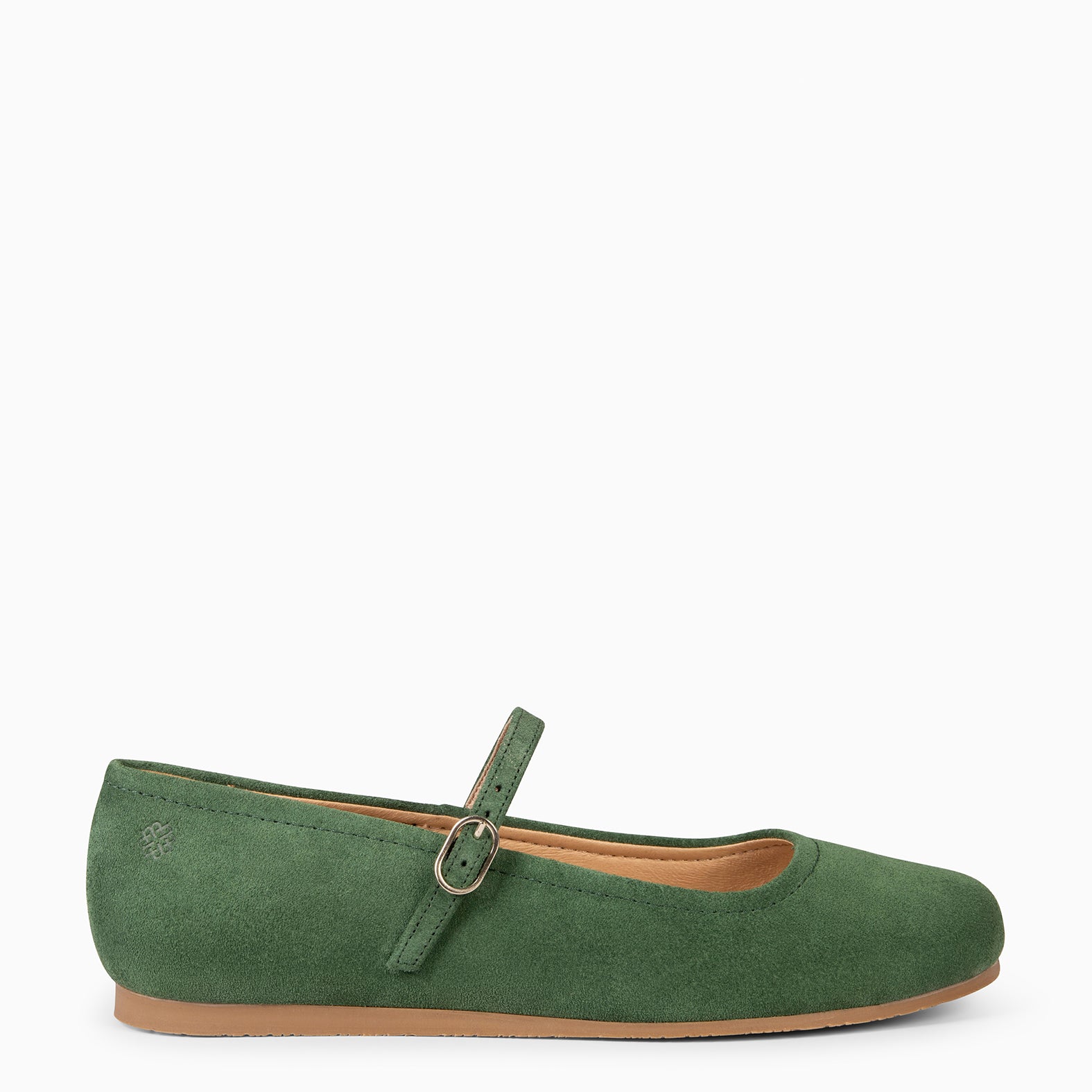 JAZMÍN - MERCEDITA PLANA ESTILO BARESOFT VERDE - miMaO ®