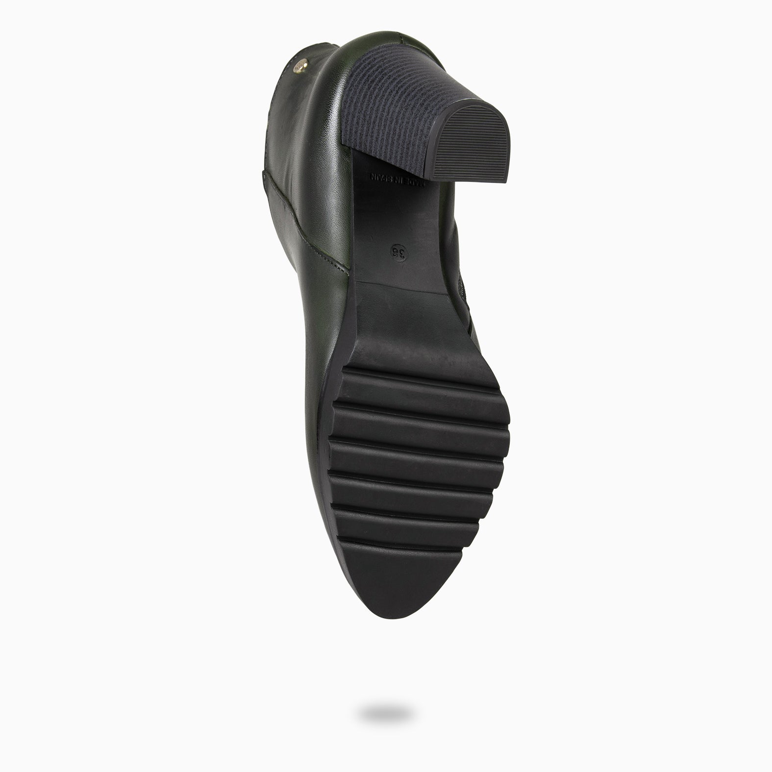 CLASSIC - Botines de mujer con tacón VERDE - miMaO ®