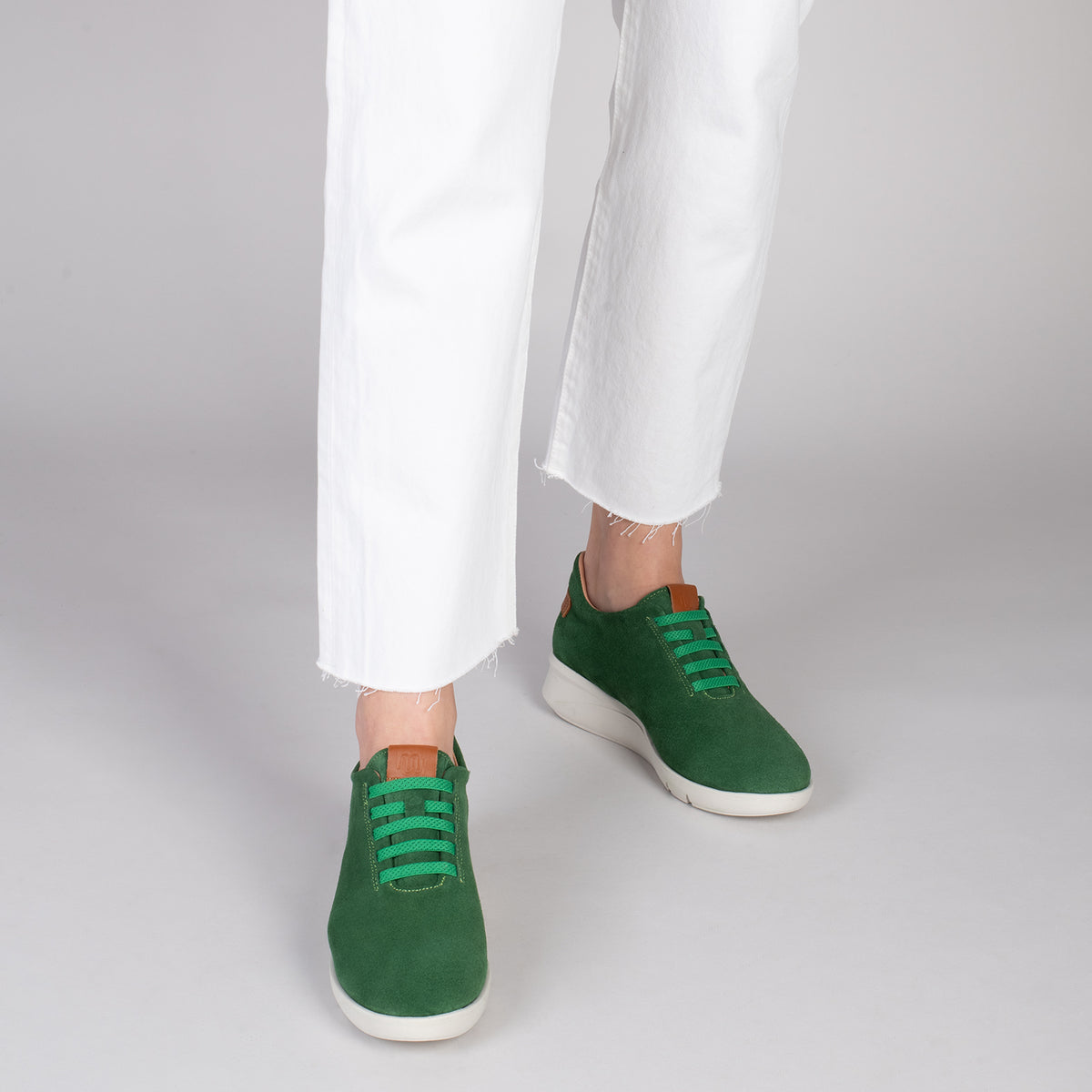 FLY – Zapatos deportivos con cuña VERDE