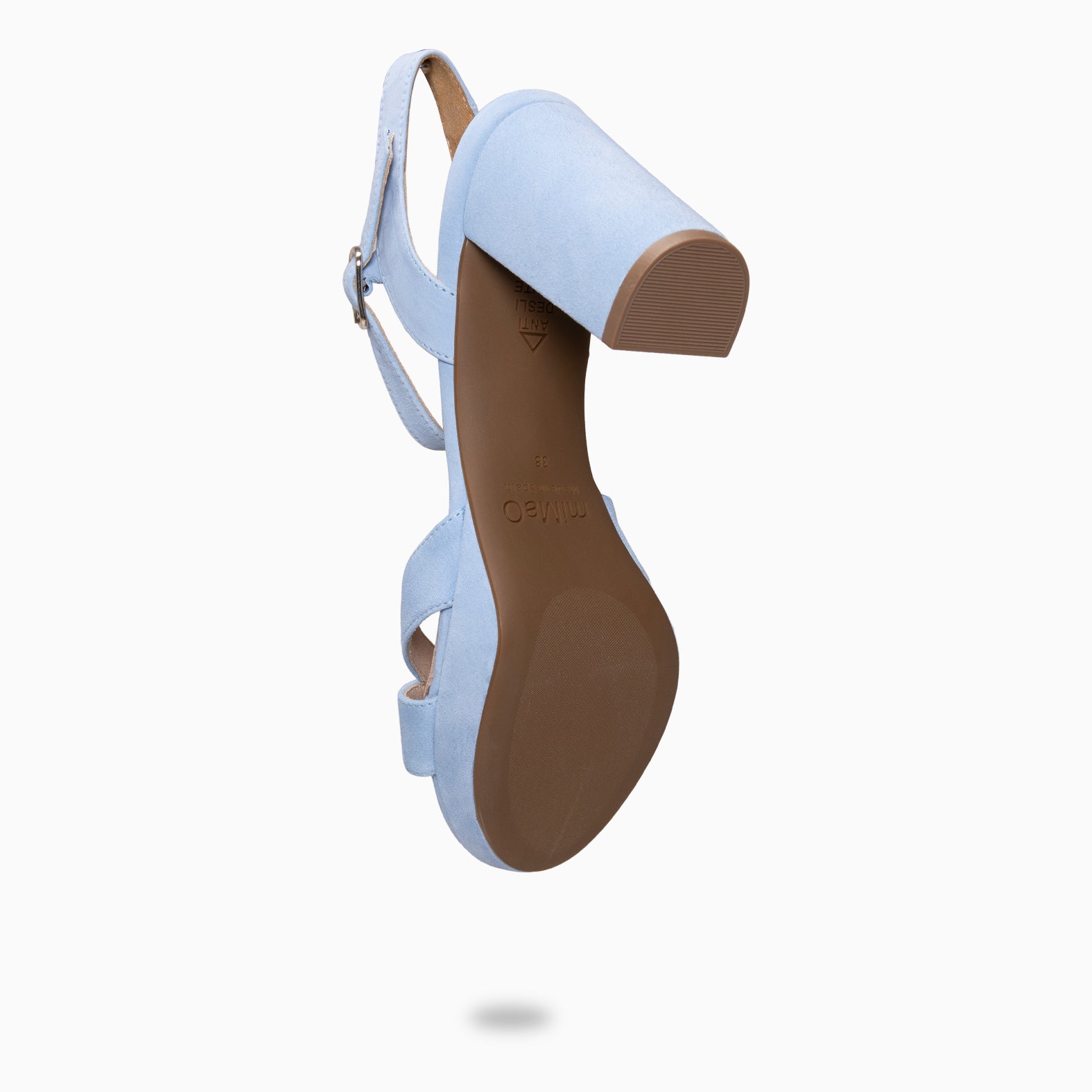 PARIS – Sandalias de fiesta con tacón alto y plataforma AZUL CLARO - miMaO ®