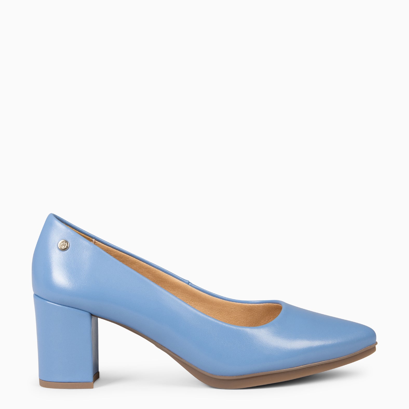 URBAN S SALON - Escarpins à talon moyen en cuir AZUL
